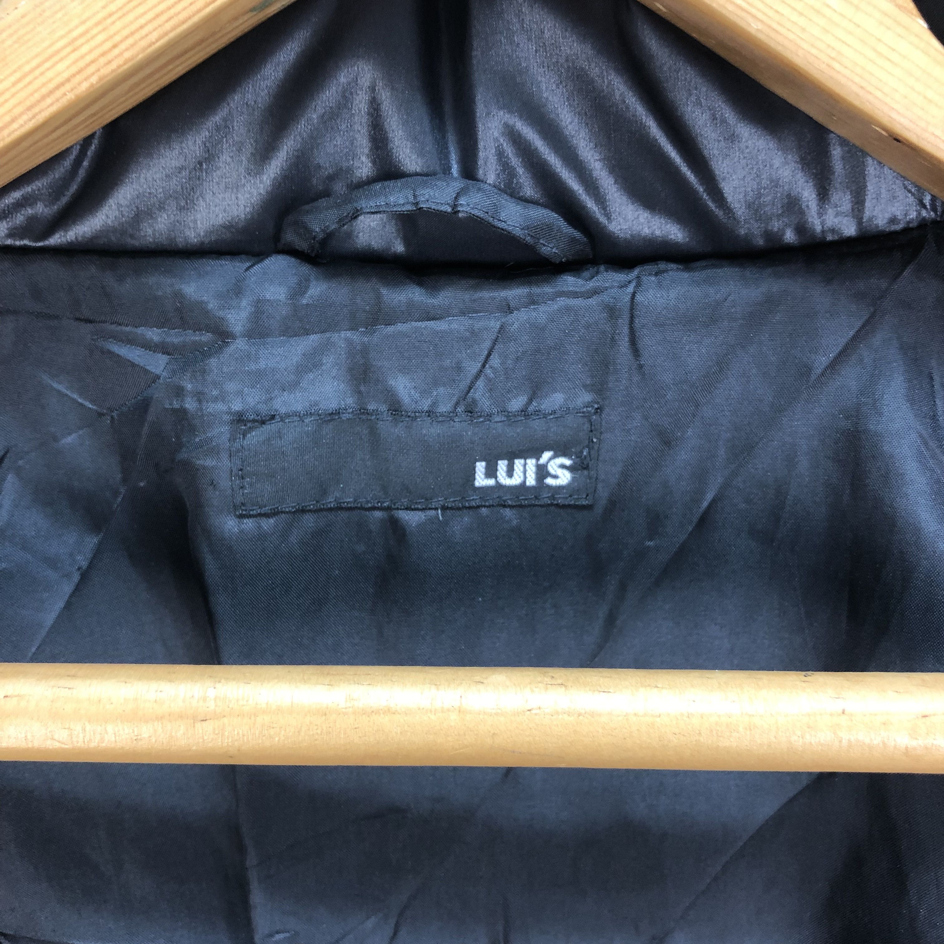Lui's LUI'S Quilted Puffer Jacket riri Zip #5190-178 Size US S / EU 44-46 / 1 - 10 Thumbnail