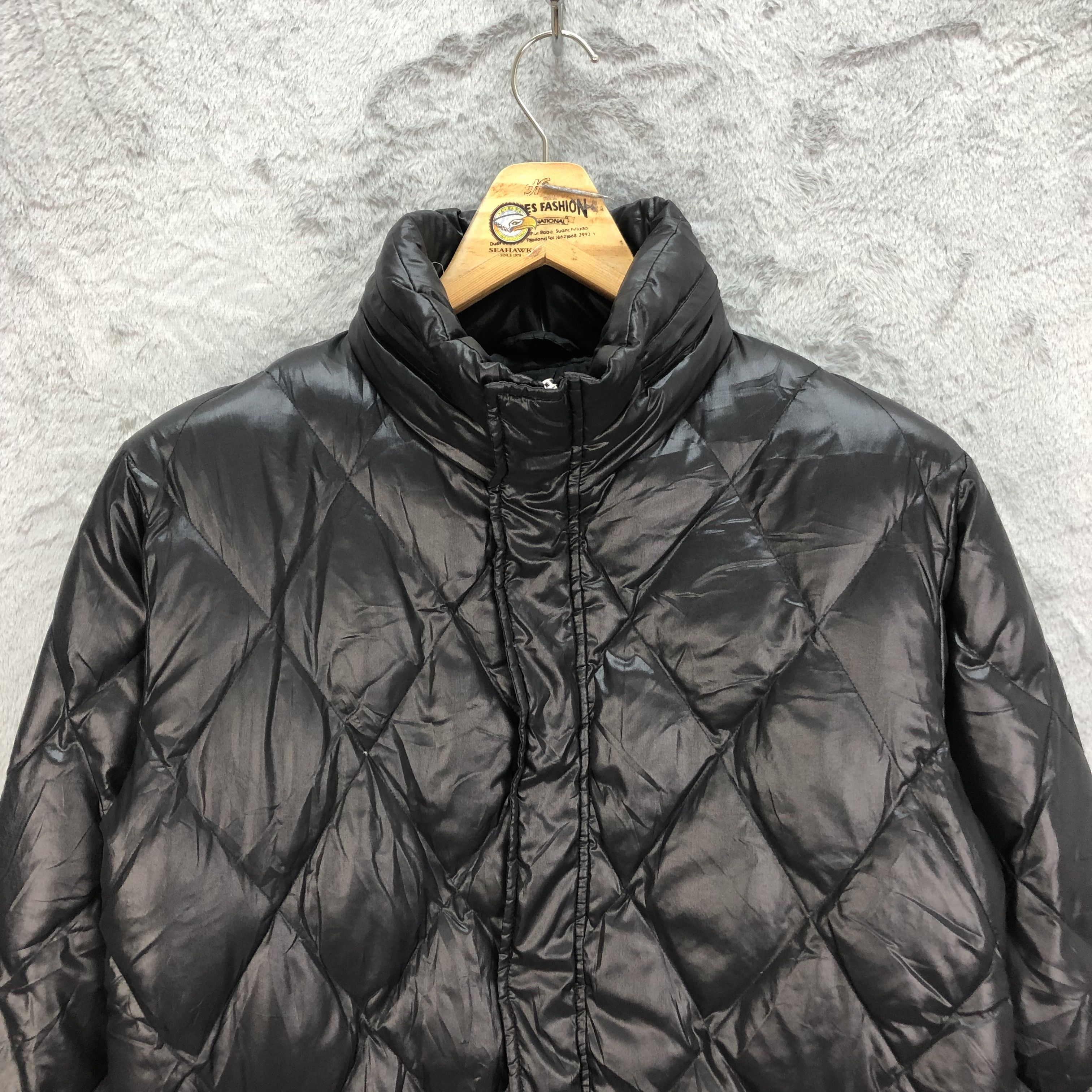 Lui's LUI'S Quilted Puffer Jacket riri Zip #5190-178 Size US S / EU 44-46 / 1 - 2 Thumbnail