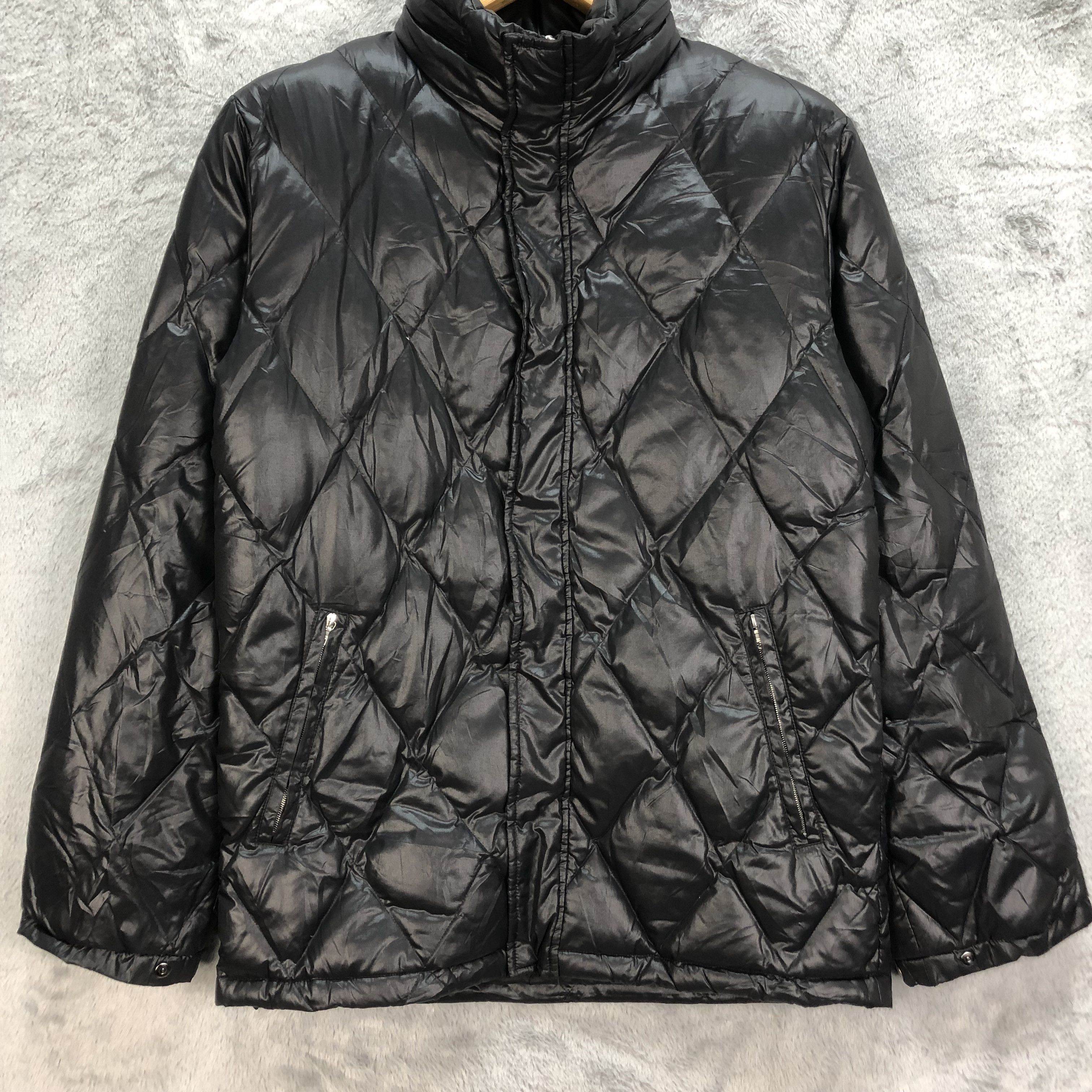 Lui's LUI'S Quilted Puffer Jacket riri Zip #5190-178 Size US S / EU 44-46 / 1 - 3 Thumbnail