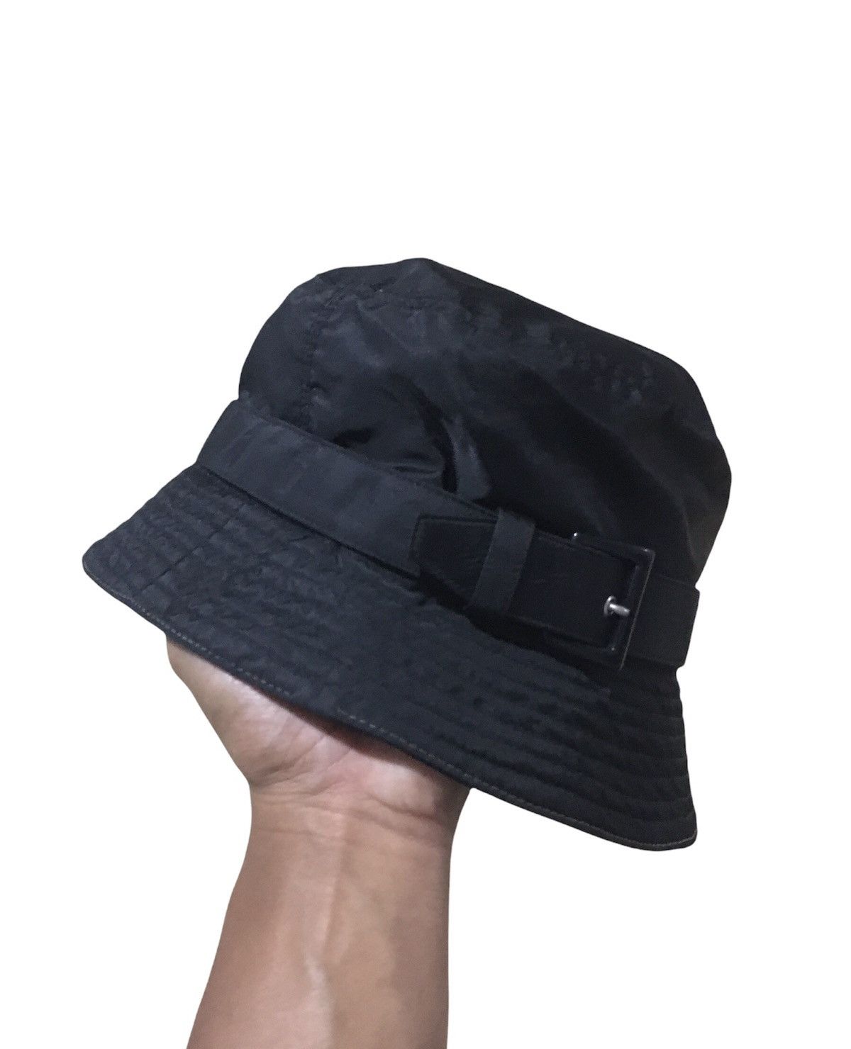 Prada nylon hats belt