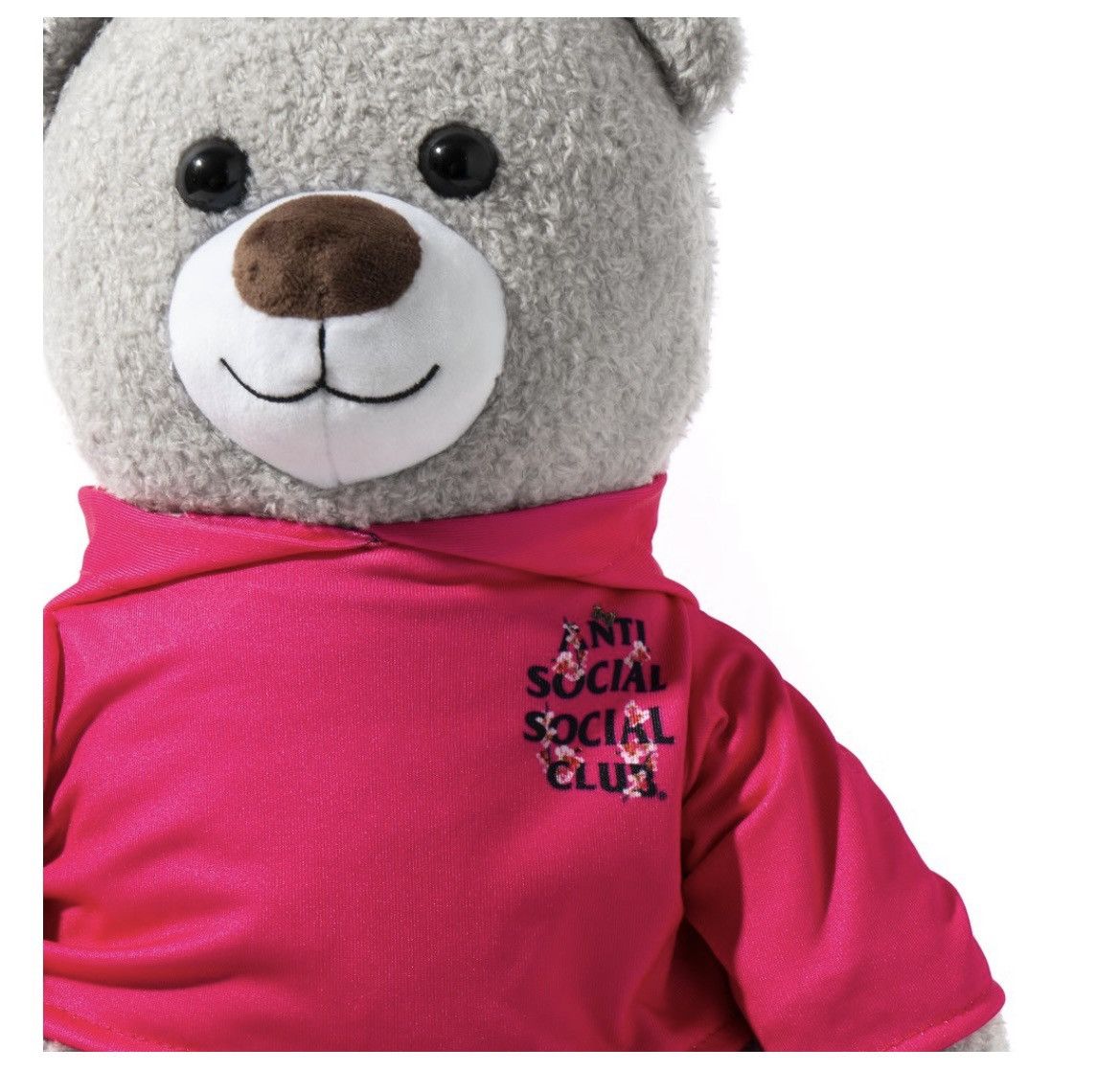 Anti Social Social Club Anti Social Social Club Baby Doubts Plush Bear Size ONE SIZE - 4 Thumbnail