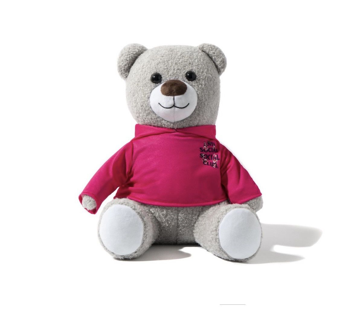 Anti Social Social Club Anti Social Social Club Baby Doubts Plush Bear Size ONE SIZE - 3 Thumbnail