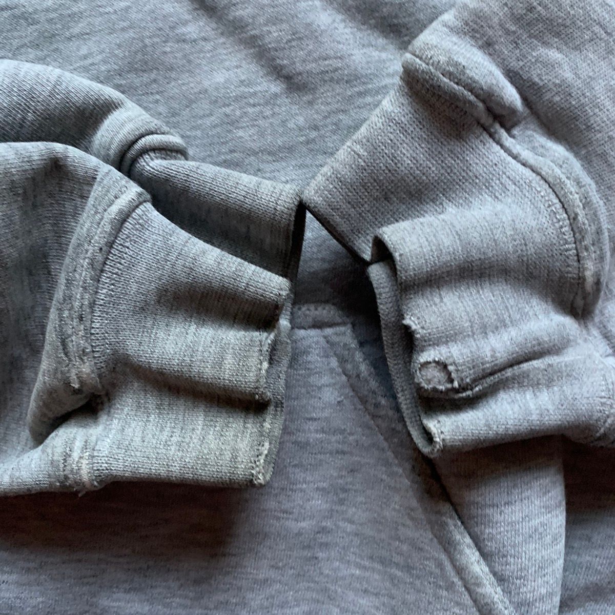 Nike Vintage 90s Nike embroidered swoosh hoodie sweater grey rare Size US M / EU 48-50 / 2 - 6 Thumbnail