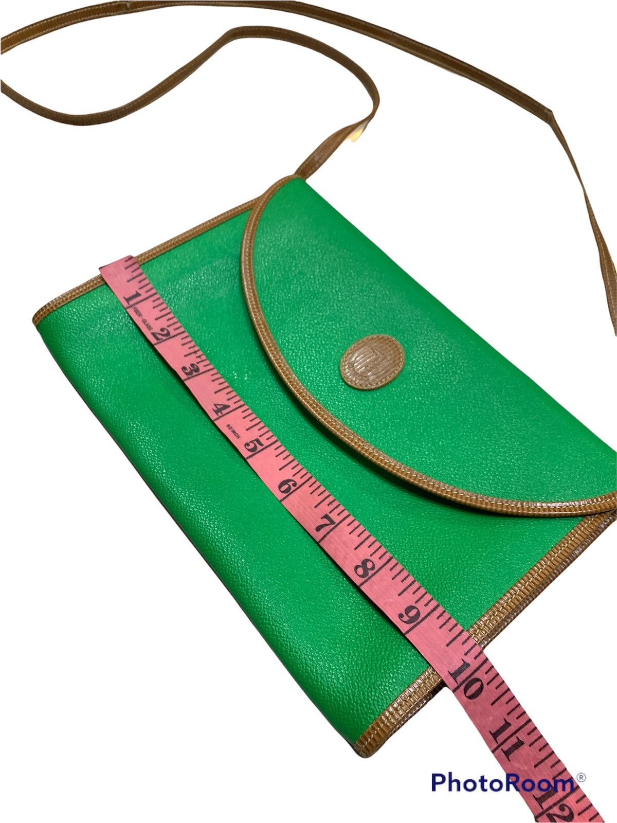 Trussardi COLOR BLOCK CAVIAR CANVAS SLING BAG Size ONE SIZE - 3 Thumbnail
