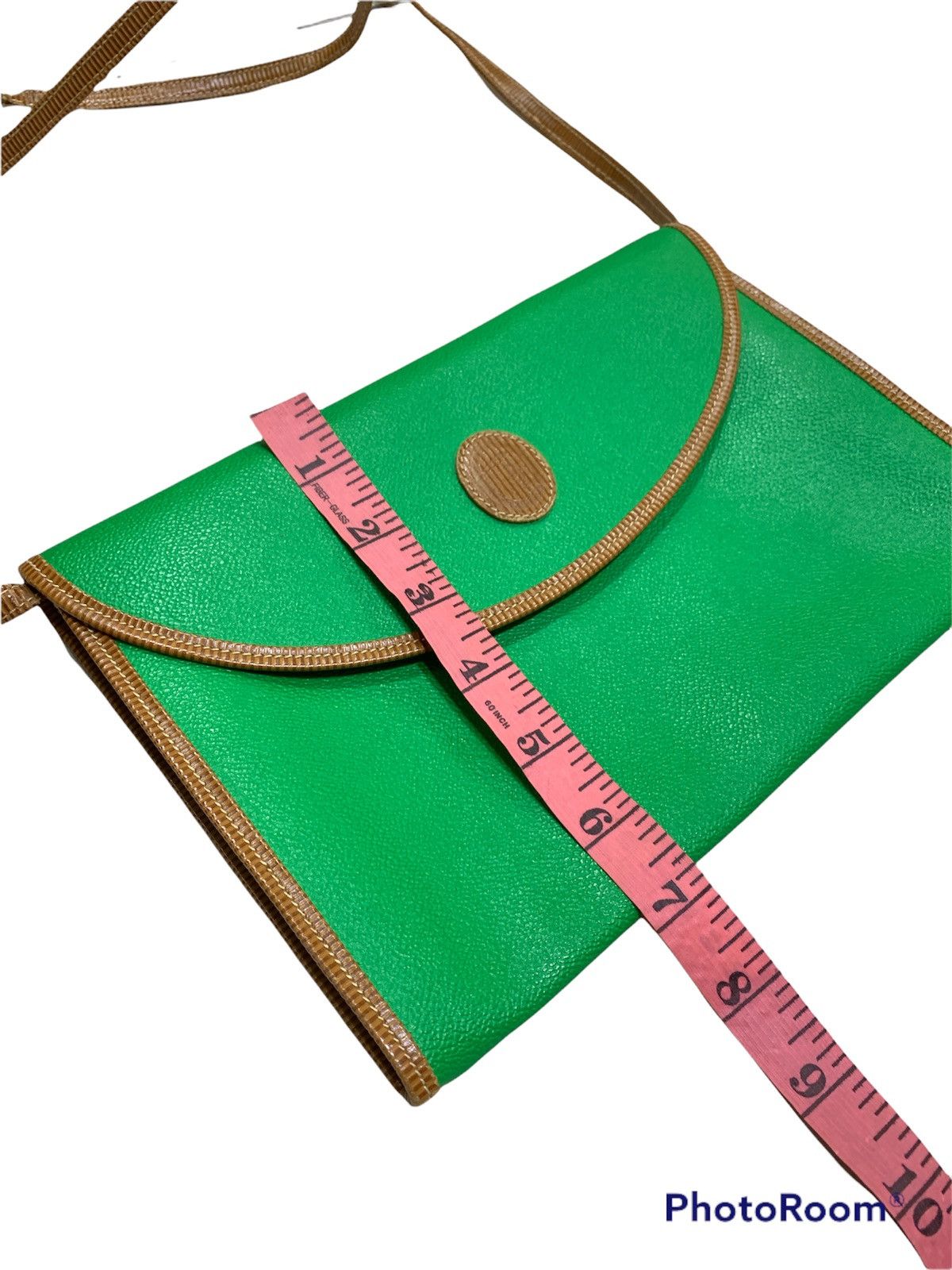 Trussardi COLOR BLOCK CAVIAR CANVAS SLING BAG Size ONE SIZE - 4 Thumbnail