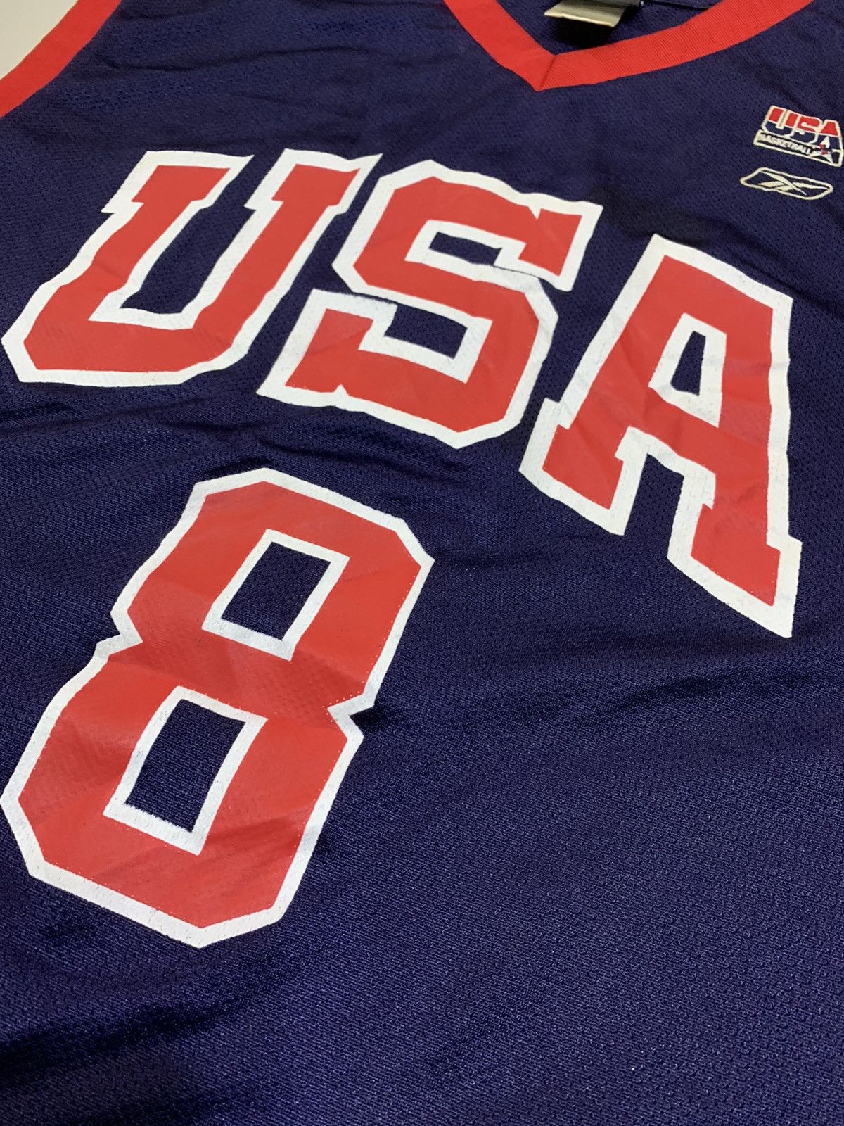 NBA KOBE O BRYANT USA BASKETBALL JERSEY NUMBER 8 Size US L / EU 52-54 / 3 - 7 Thumbnail