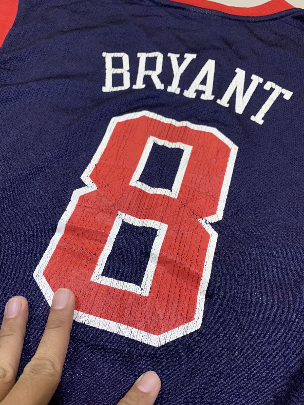 NBA KOBE O BRYANT USA BASKETBALL JERSEY NUMBER 8 Size US L / EU 52-54 / 3 - 9 Thumbnail