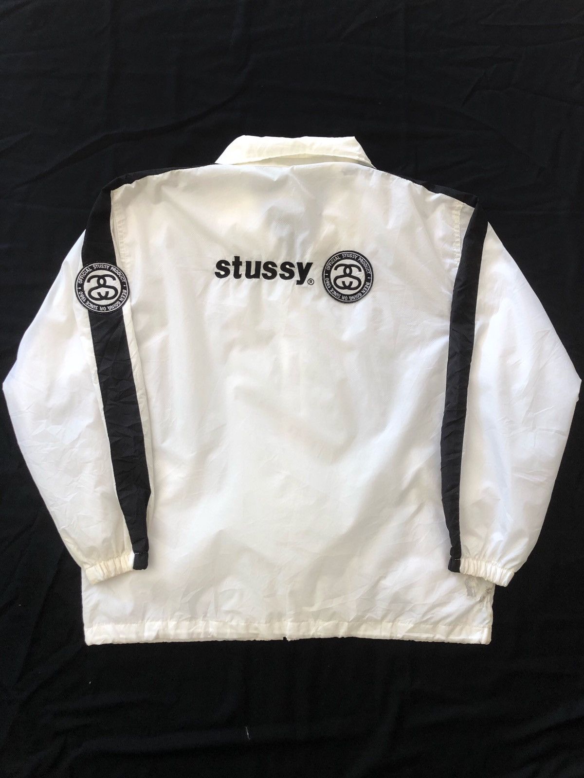 Stussy 💥TRULY DELETE❌ BIG Logo Windbreaker Jacket Stussy Sz M Size US M / EU 48-50 / 2 - 1 Thumbnail