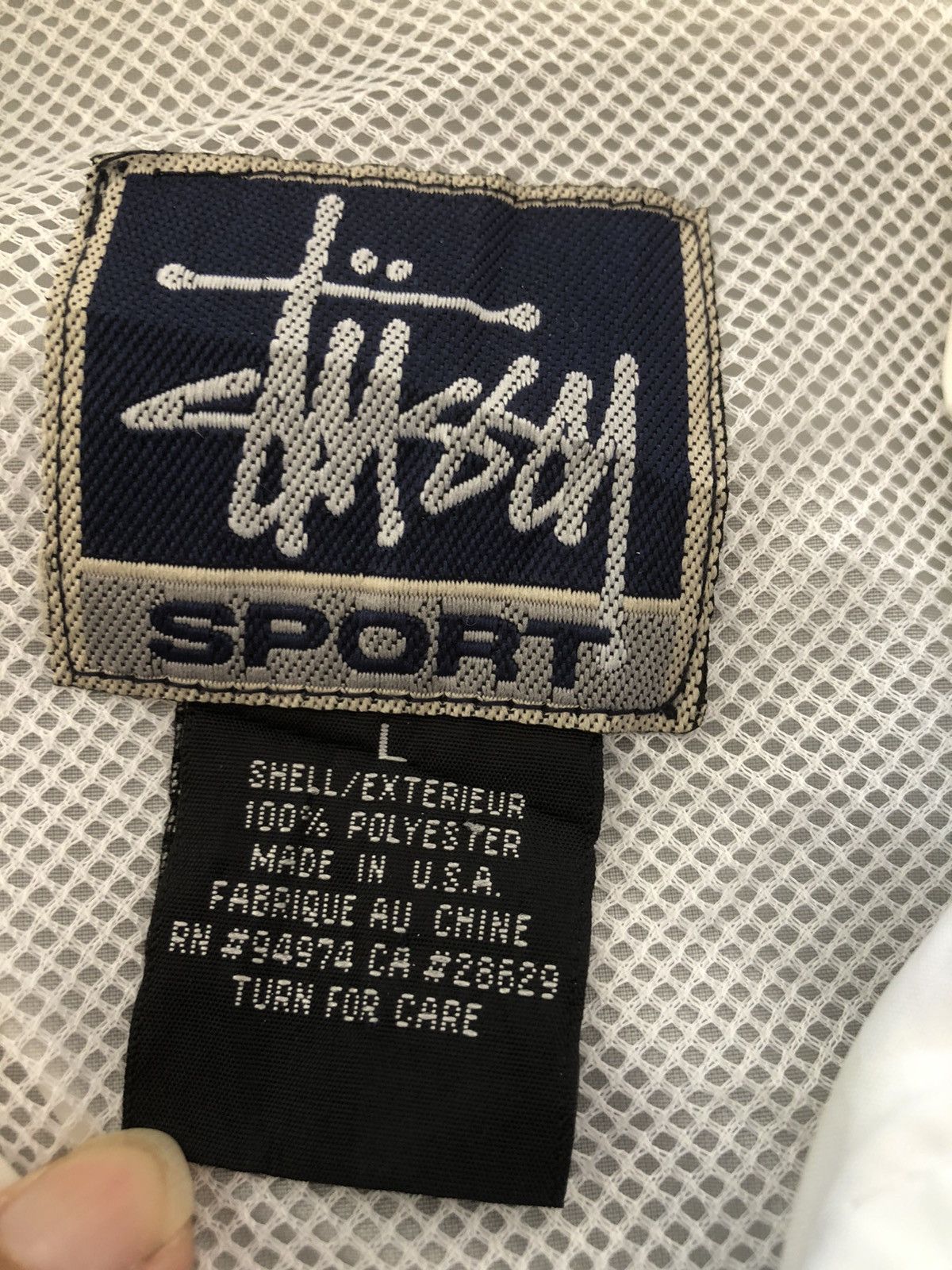 Stussy 💥TRULY DELETE❌ BIG Logo Windbreaker Jacket Stussy Sz M Size US M / EU 48-50 / 2 - 4 Thumbnail