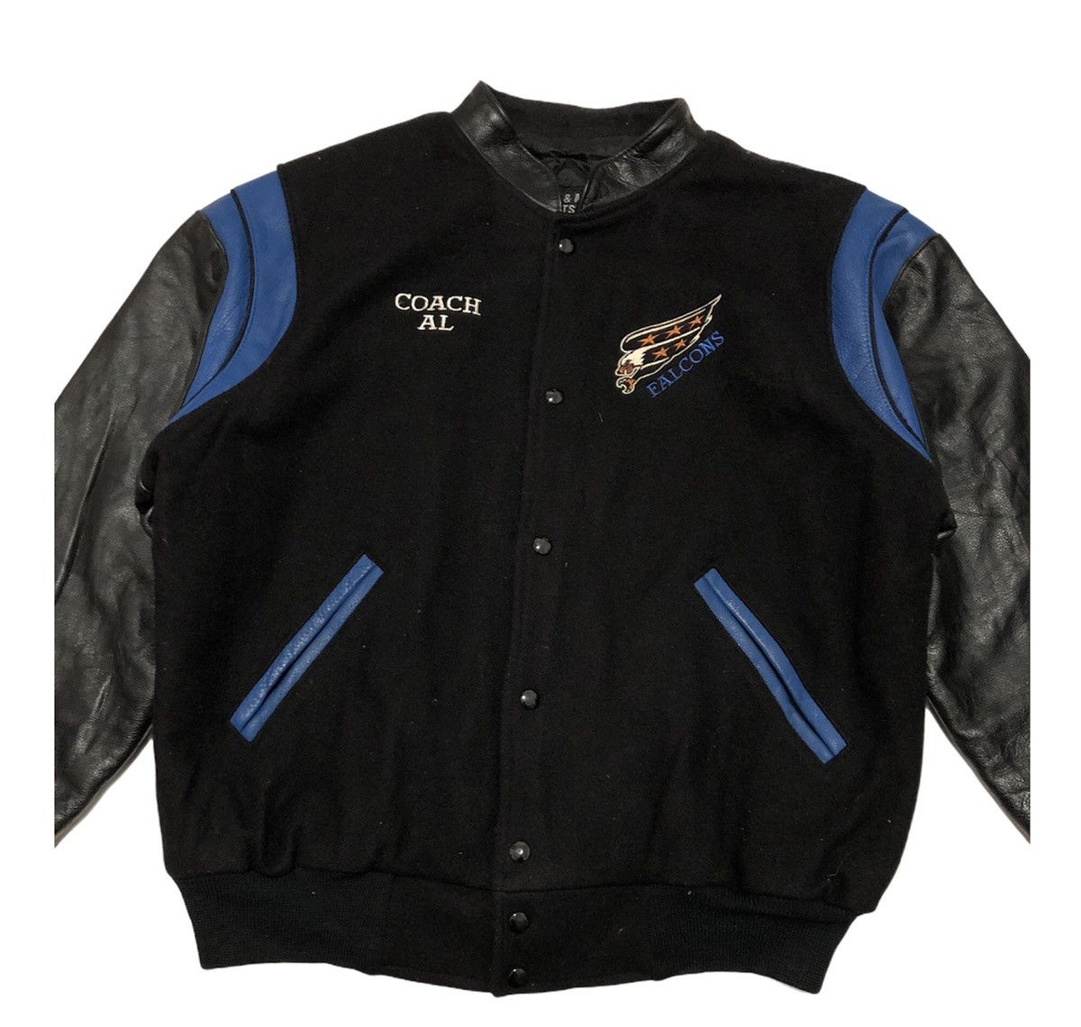 Falcon Garments VJ 8 Falcons Big Logo Varsity Jacket Size US XL / EU 56 / 4 - 4 Thumbnail