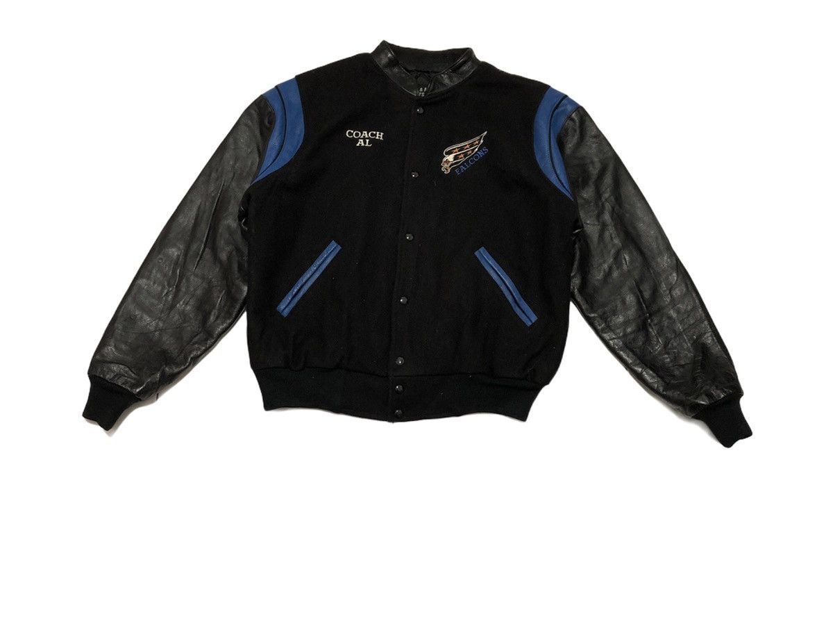 Falcon Garments VJ 8 Falcons Big Logo Varsity Jacket Size US XL / EU 56 / 4 - 3 Thumbnail