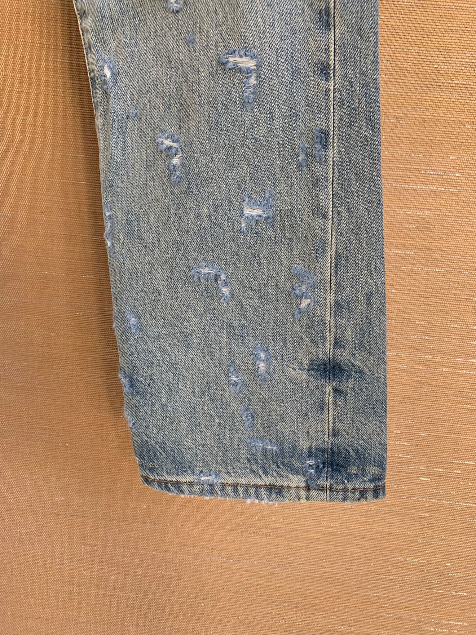 Amiri Bruise Relaxed Denim Size US 34 / EU 50 - 3 Thumbnail
