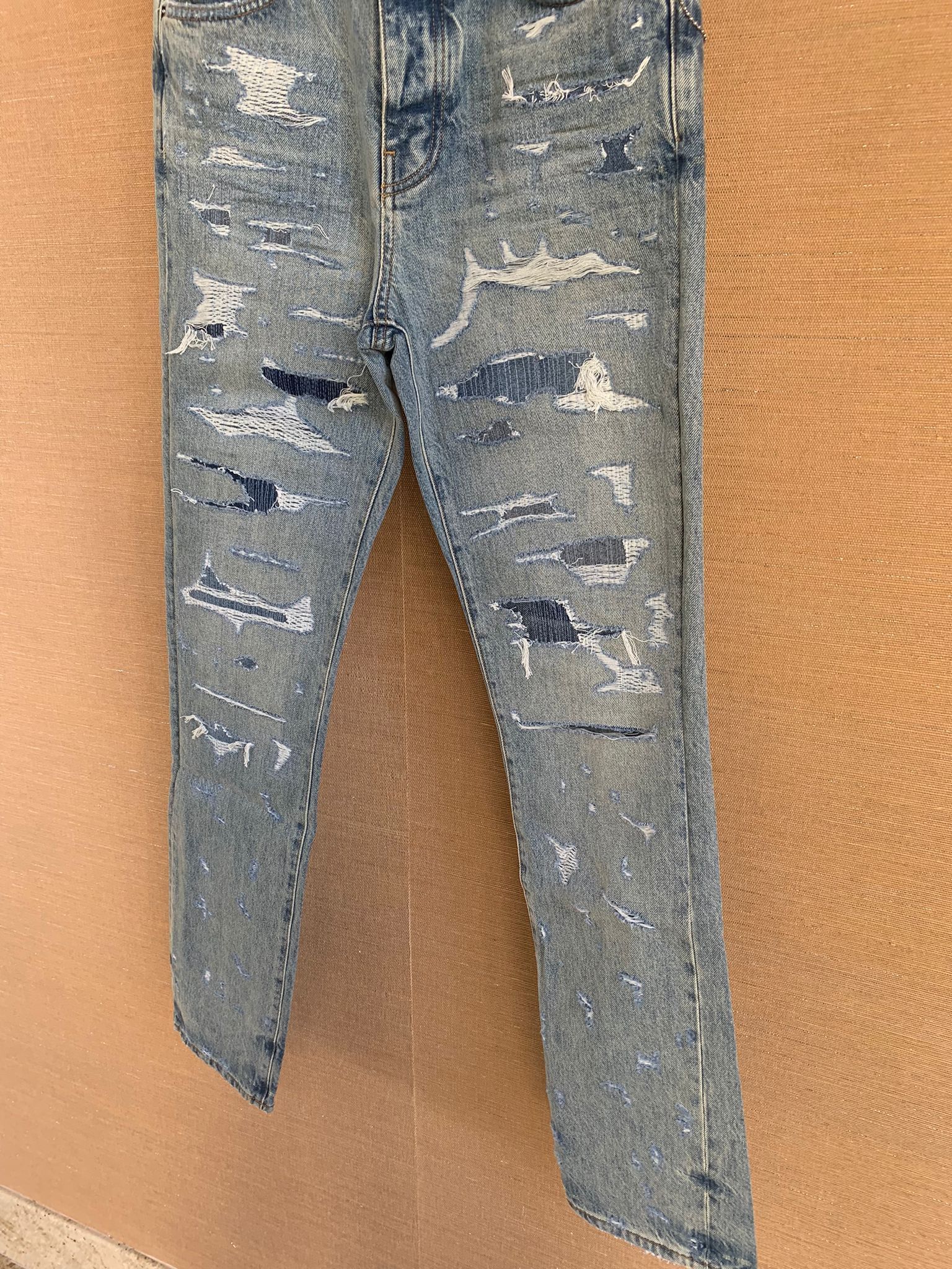 Amiri Bruise Relaxed Denim Size US 34 / EU 50 - 9 Thumbnail