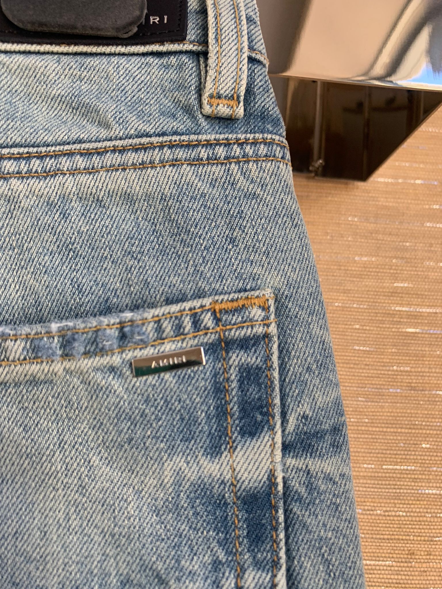 Amiri Bruise Relaxed Denim Size US 34 / EU 50 - 19 Thumbnail