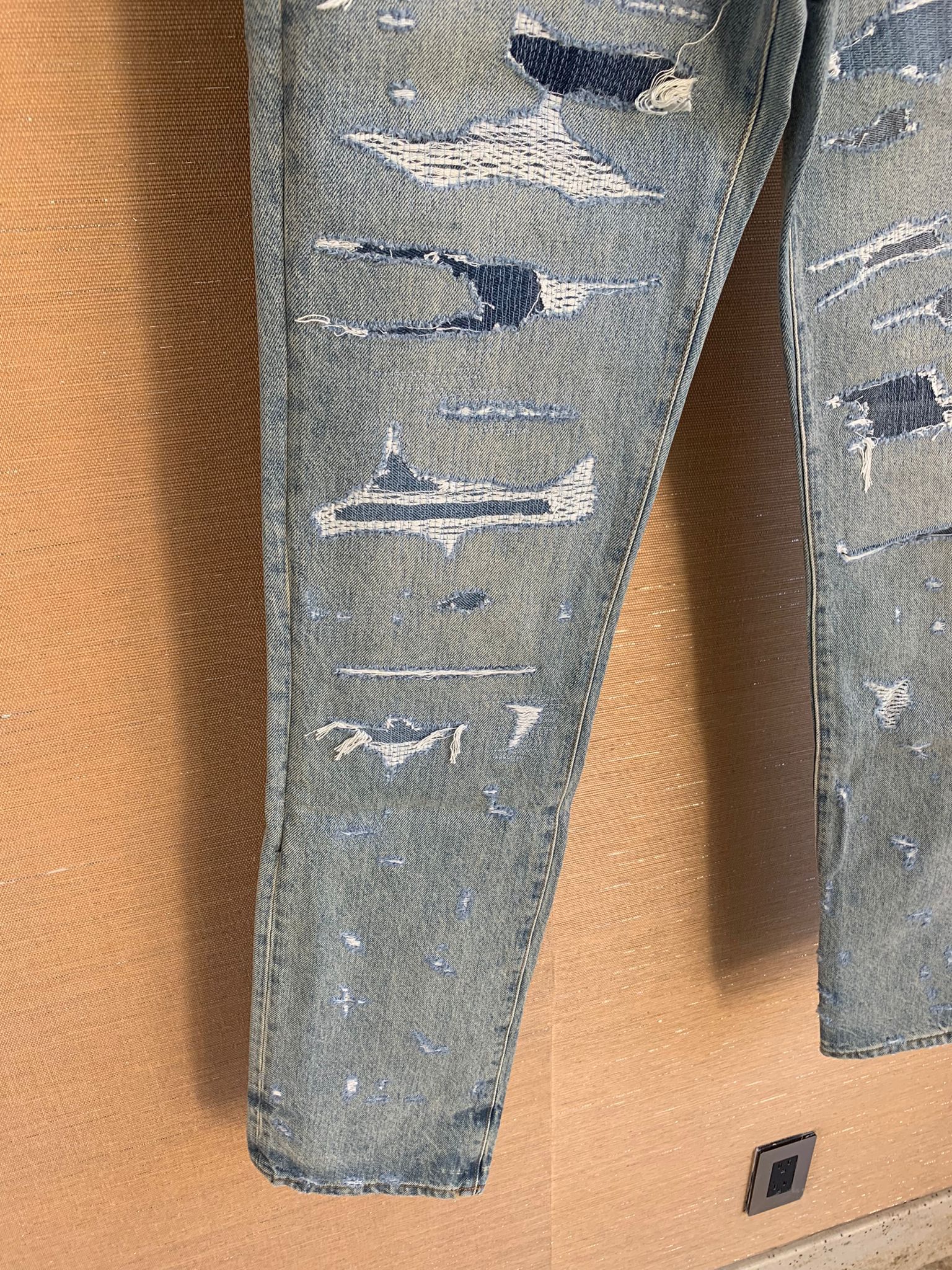 Amiri Bruise Relaxed Denim Size US 34 / EU 50 - 8 Thumbnail
