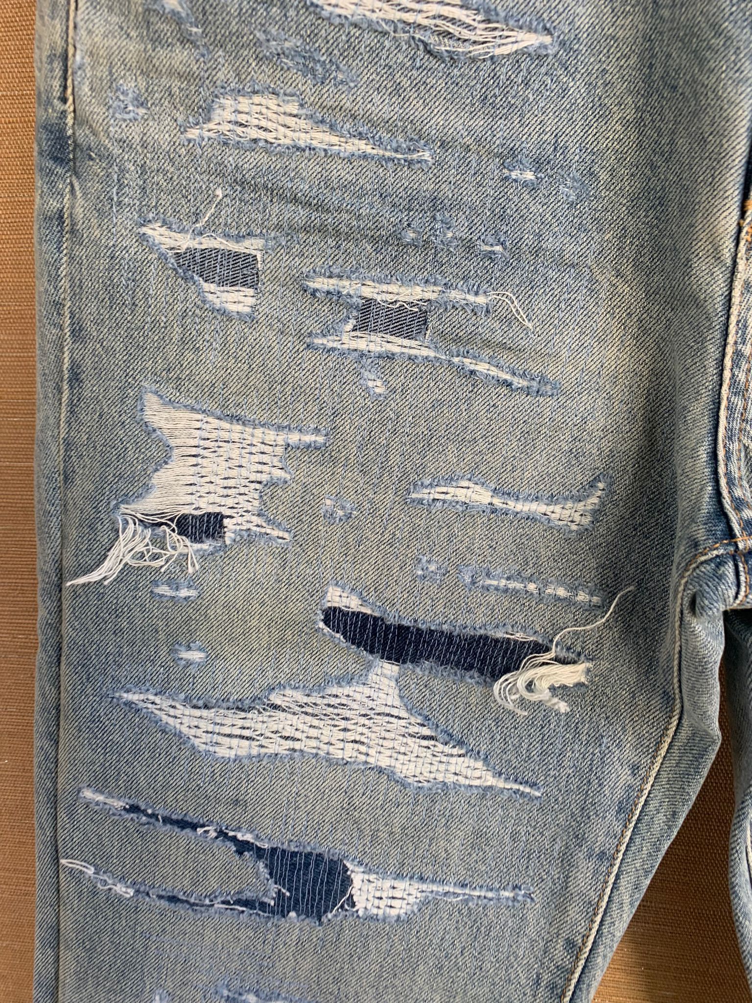 Amiri Bruise Relaxed Denim Size US 34 / EU 50 - 5 Thumbnail