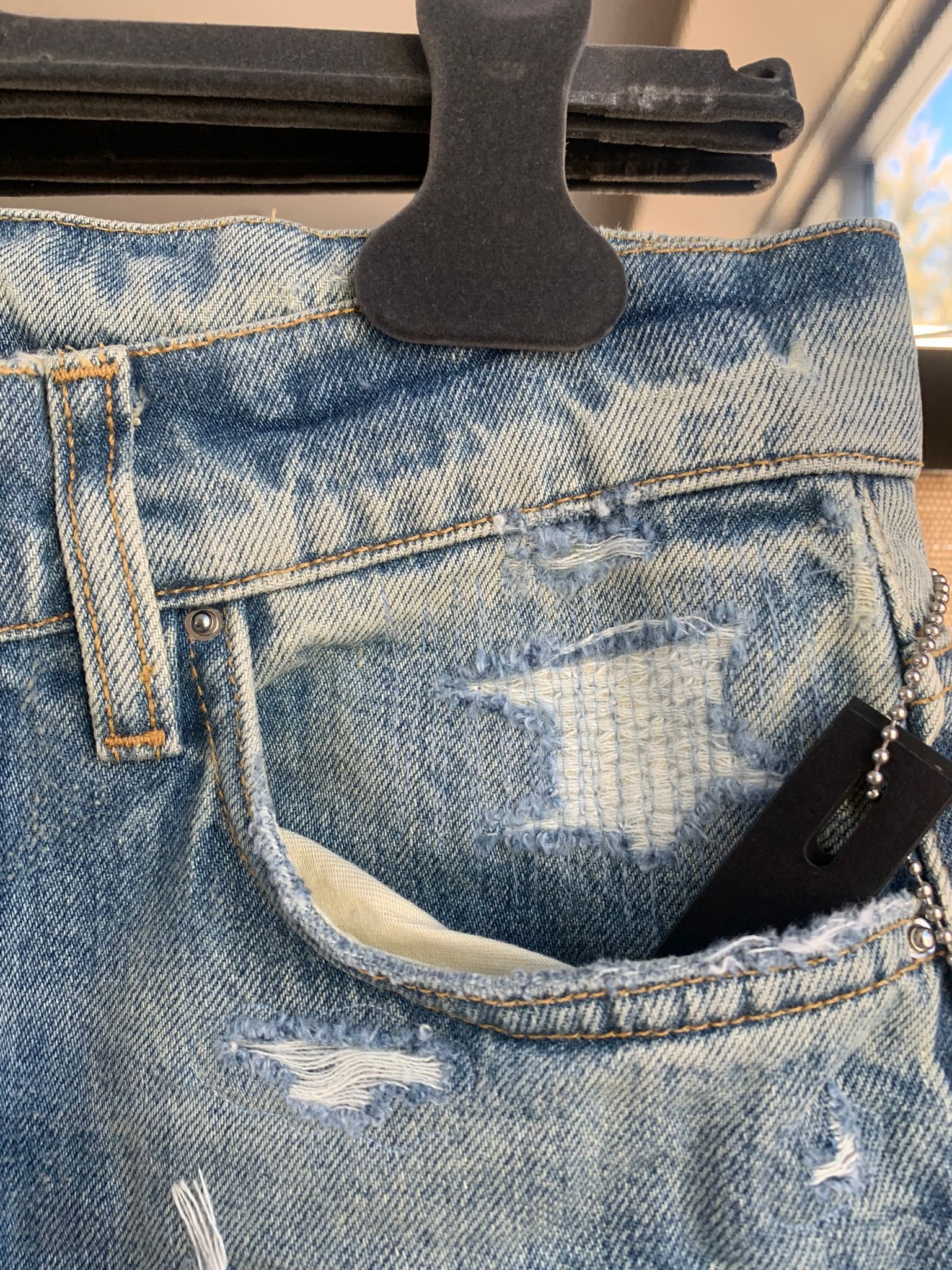 Amiri Bruise Relaxed Denim Size US 34 / EU 50 - 15 Thumbnail