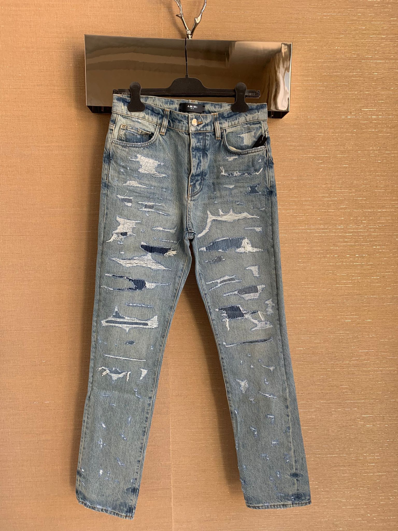 Amiri Bruise Relaxed Denim Size US 34 / EU 50 - 2 Thumbnail