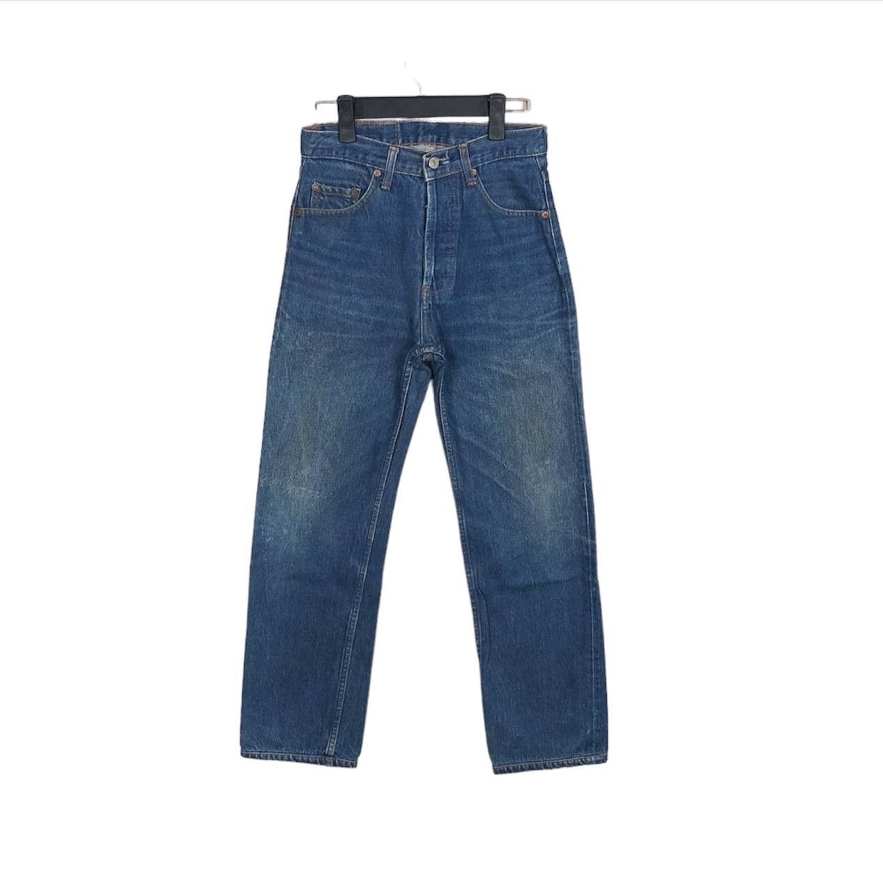 Levi's Vintage 80s Levi’s 501 Big E USA Distressed Blue Jeans Denim Size US 27 - 2 Thumbnail