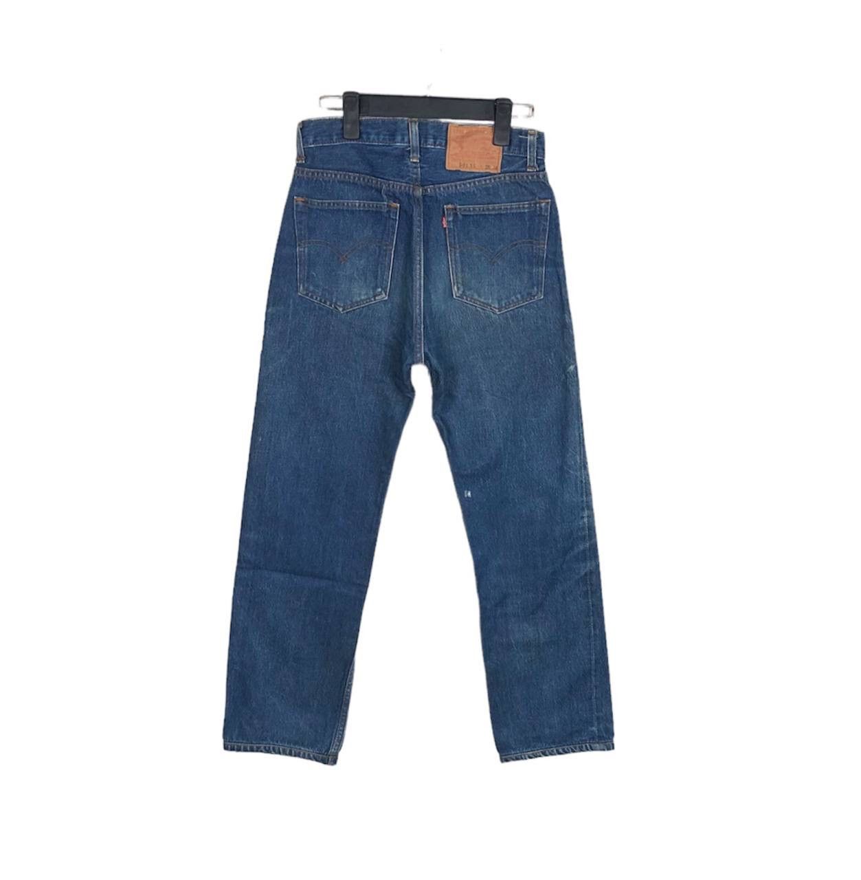 Levi's Vintage 80s Levi’s 501 Big E USA Distressed Blue Jeans Denim Size US 27 - 1 Thumbnail
