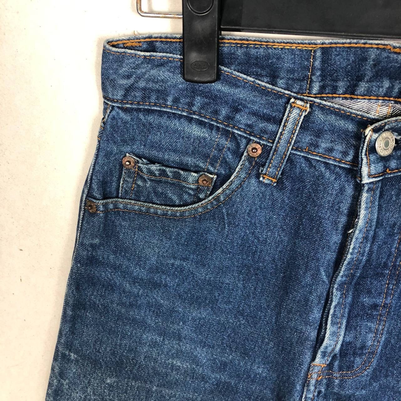 Levi's Vintage 80s Levi’s 501 Big E USA Distressed Blue Jeans Denim Size US 27 - 5 Thumbnail