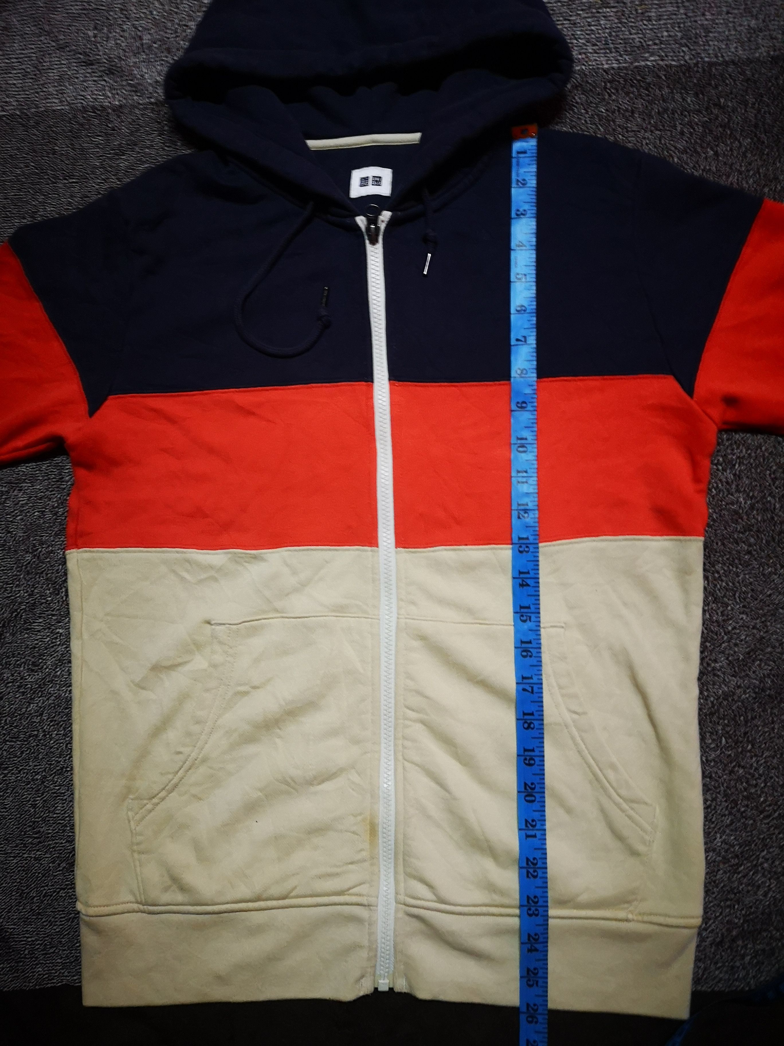 Uniqlo Uniqlo striped Hoodie Size US M / EU 48-50 / 2 - 6 Thumbnail