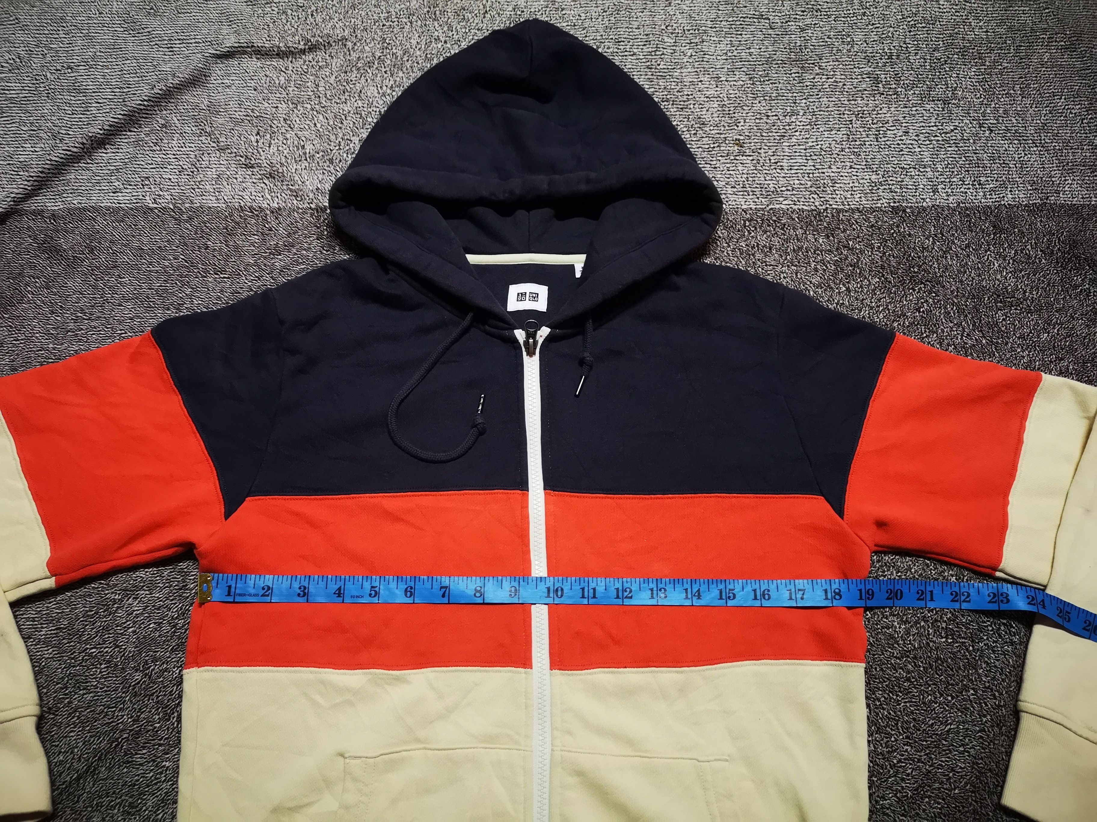Uniqlo Uniqlo striped Hoodie Size US M / EU 48-50 / 2 - 5 Thumbnail
