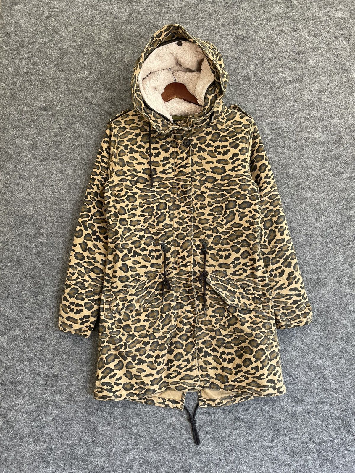 Japanese Brand MAISON SCOTCH CAMO PARKAS Size US S / EU 44-46 / 1 - 1 Thumbnail