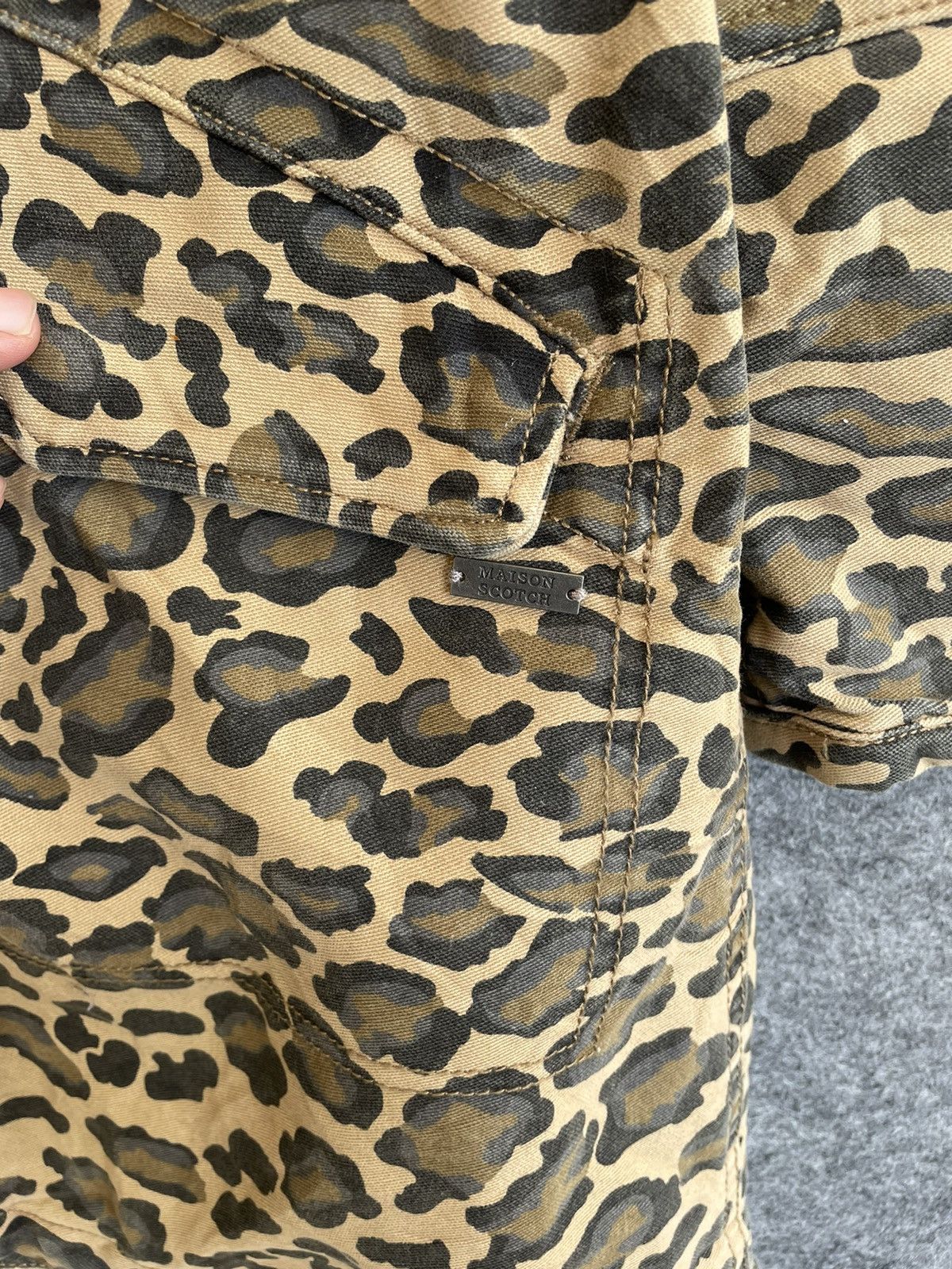 Japanese Brand MAISON SCOTCH CAMO PARKAS Size US S / EU 44-46 / 1 - 7 Thumbnail