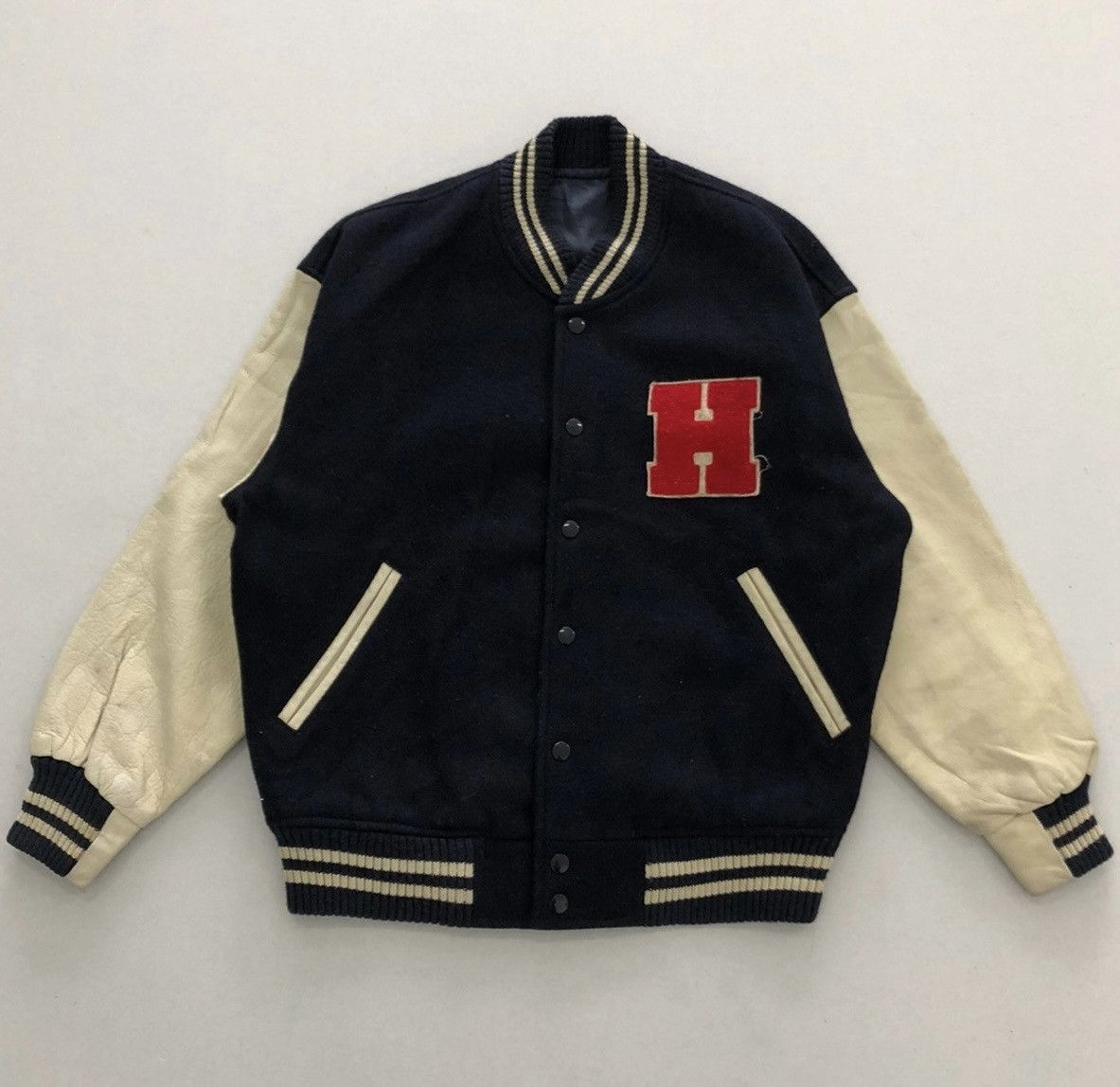 Hang Ten VA8 Hang Ten Made in Usa Varsity Jacket | Grailed