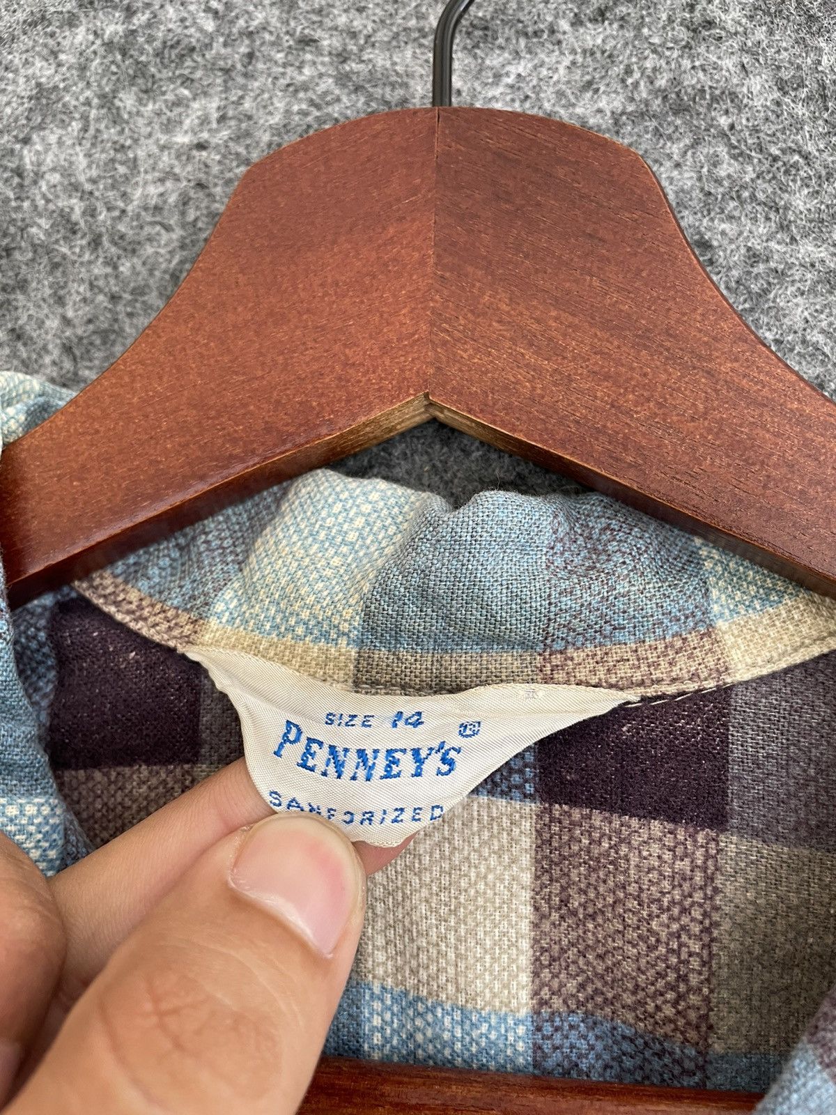 JCPenney VINTAGE JC PENNEY’S TARTAN SHIRT Size US S / EU 44-46 / 1 - 5 Thumbnail