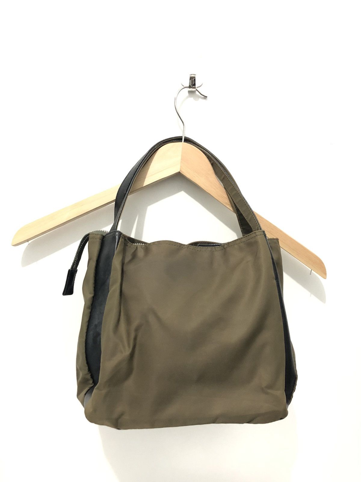 Yohji Yamamoto 🔥FINAL DROP🔥Y’saccs Yohji Yamamoto Tote Bag Olive Green Size ONE SIZE - 4 Thumbnail