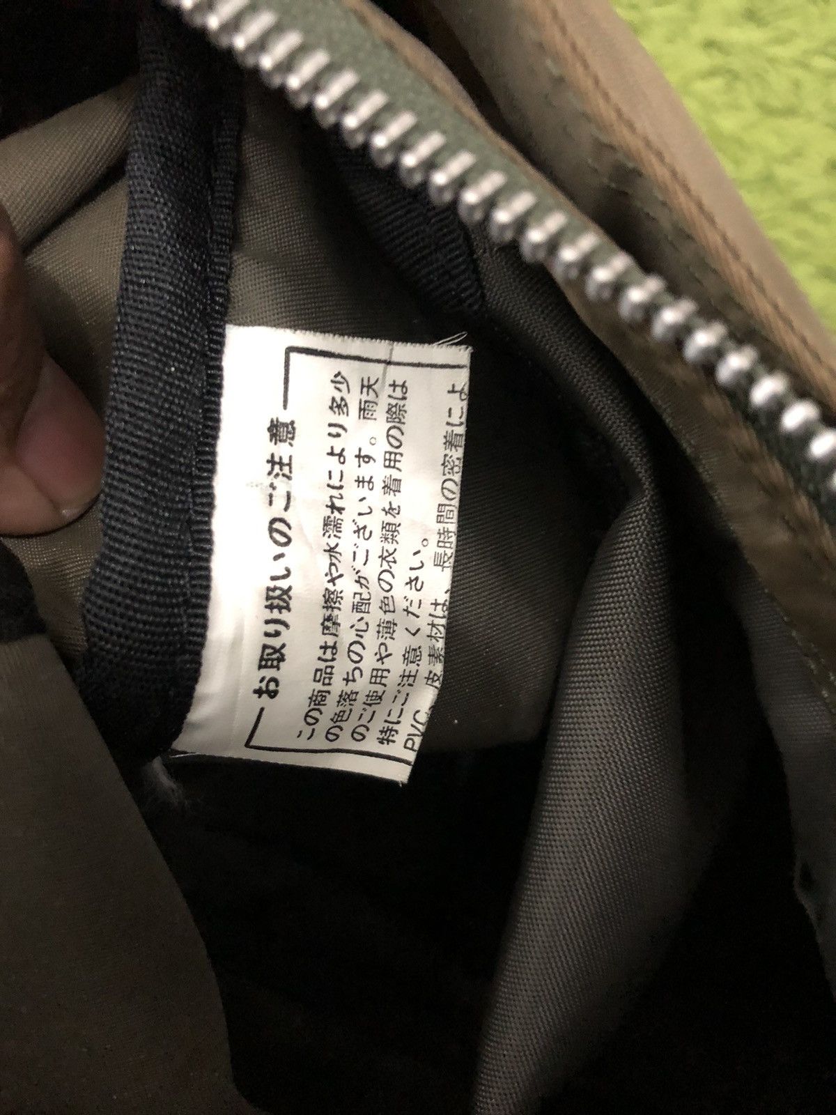 Yohji Yamamoto 🔥FINAL DROP🔥Y’saccs Yohji Yamamoto Tote Bag Olive Green Size ONE SIZE - 12 Thumbnail