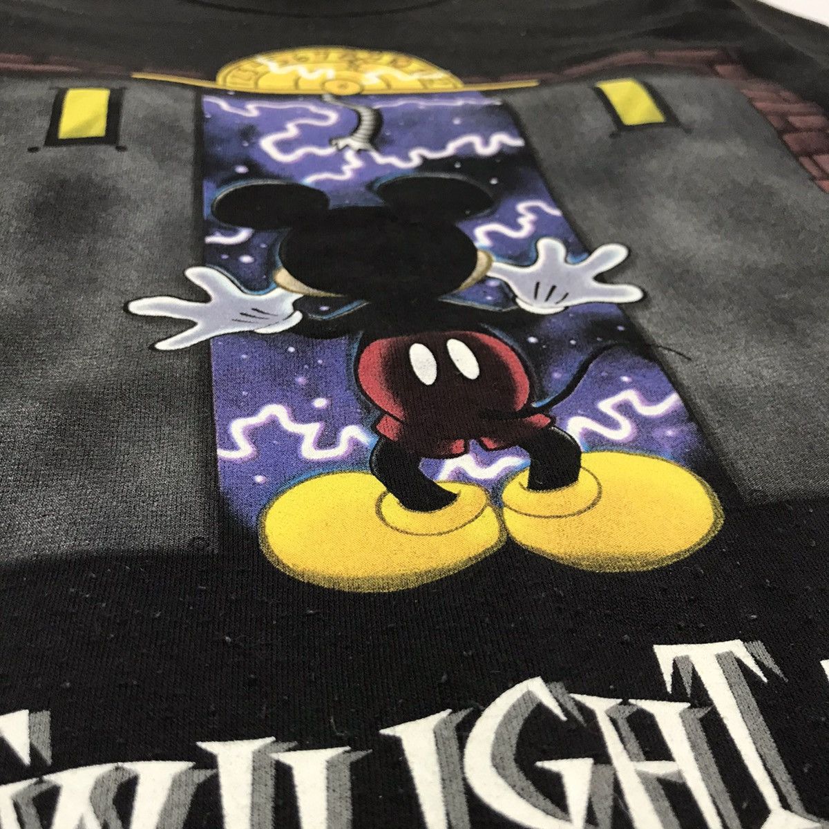Disney × Mickey Mouse × Vintage Vintage Mickey Mouse The Twilight Zone Tower Of Terror Size US S / EU 44-46 / 1 - 6 Thumbnail