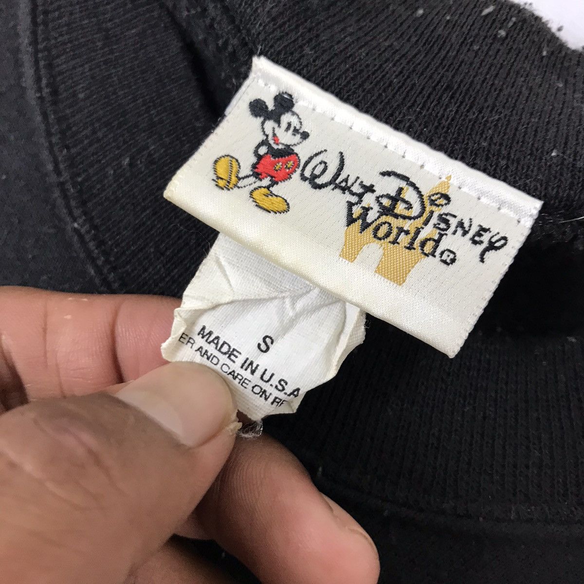 Disney × Mickey Mouse × Vintage Vintage Mickey Mouse The Twilight Zone Tower Of Terror Size US S / EU 44-46 / 1 - 8 Thumbnail