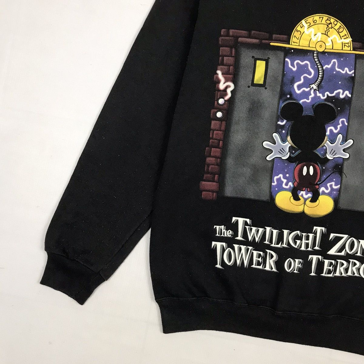 Disney × Mickey Mouse × Vintage Vintage Mickey Mouse The Twilight Zone Tower Of Terror Size US S / EU 44-46 / 1 - 2 Thumbnail