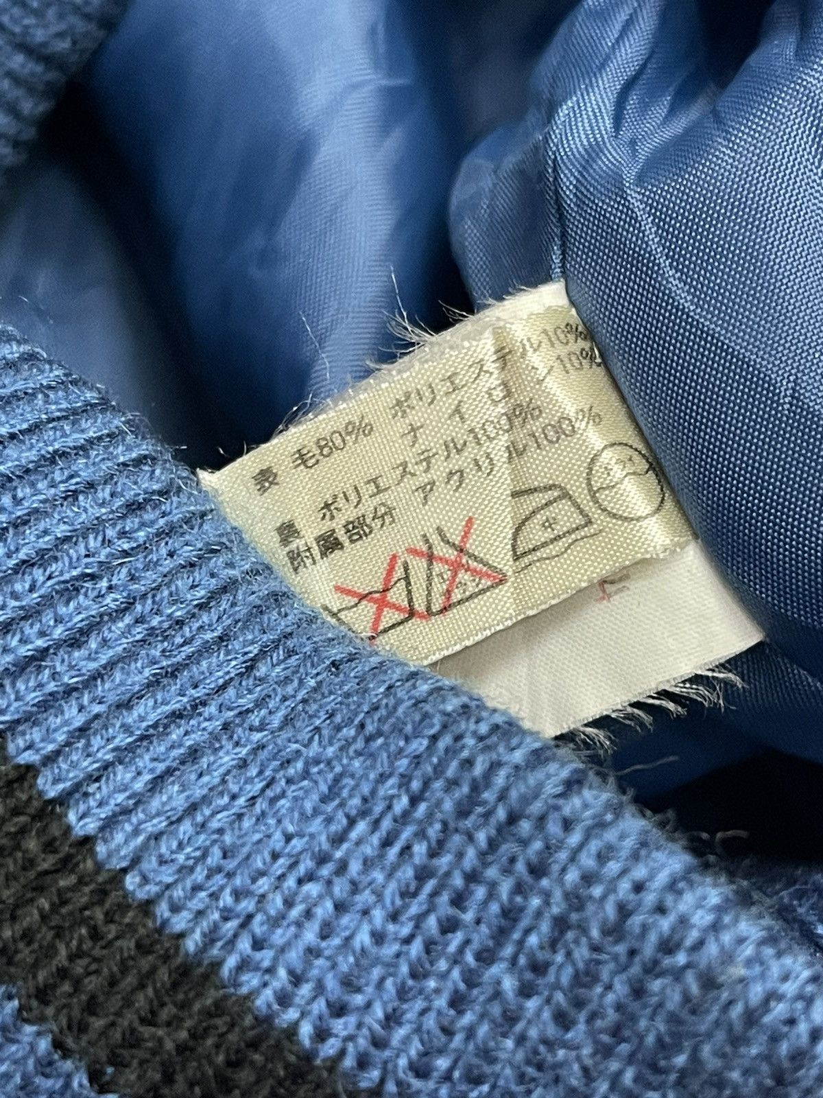 Japanese Brand Vintage 90s BVD Wool Varsity Jacket Size US S / EU 44-46 / 1 - 9 Thumbnail