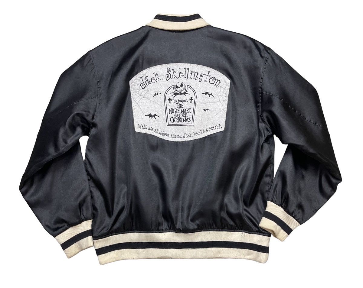 Japanese Brand Jack Skellington The Nightmare Halloween Bomber Jacket Size US L / EU 52-54 / 3 - 5 Thumbnail