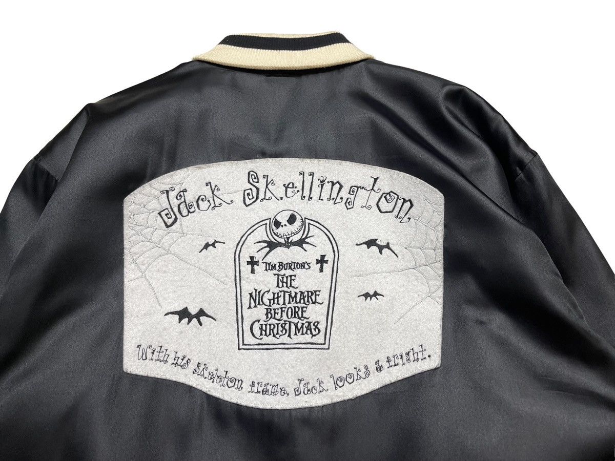 Japanese Brand Jack Skellington The Nightmare Halloween Bomber Jacket Size US L / EU 52-54 / 3 - 4 Thumbnail