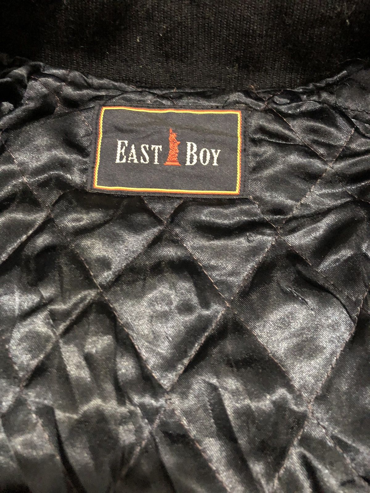 Vintage VJ30 EastBoy Big Logo Varsity Jacket Size US M / EU 48-50 / 2 - 6 Thumbnail