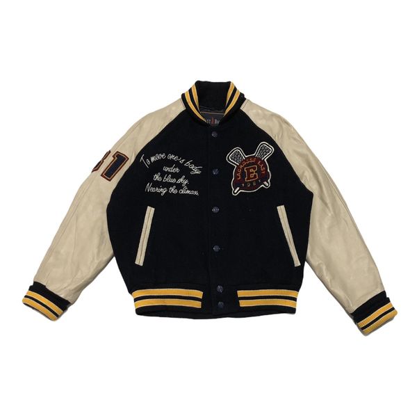 Vintage VJ30 EastBoy Big Logo Varsity Jacket | Grailed