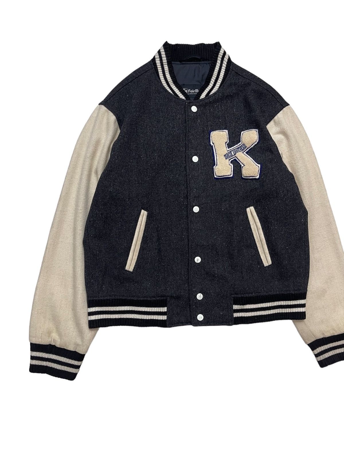 Japanese Brand Vintage Fairmont Varsity Jacket Size US L / EU 52-54 / 3 - 4 Thumbnail