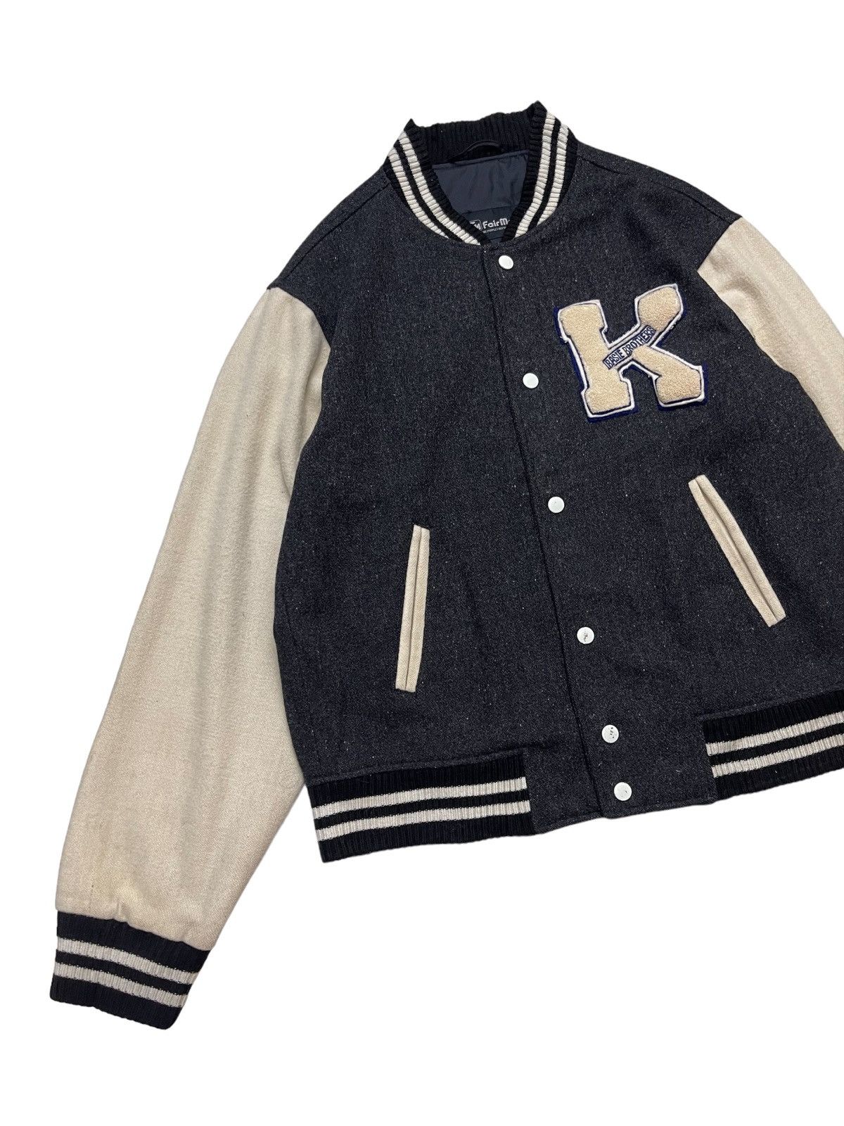 Japanese Brand Vintage Fairmont Varsity Jacket Size US L / EU 52-54 / 3 - 6 Thumbnail