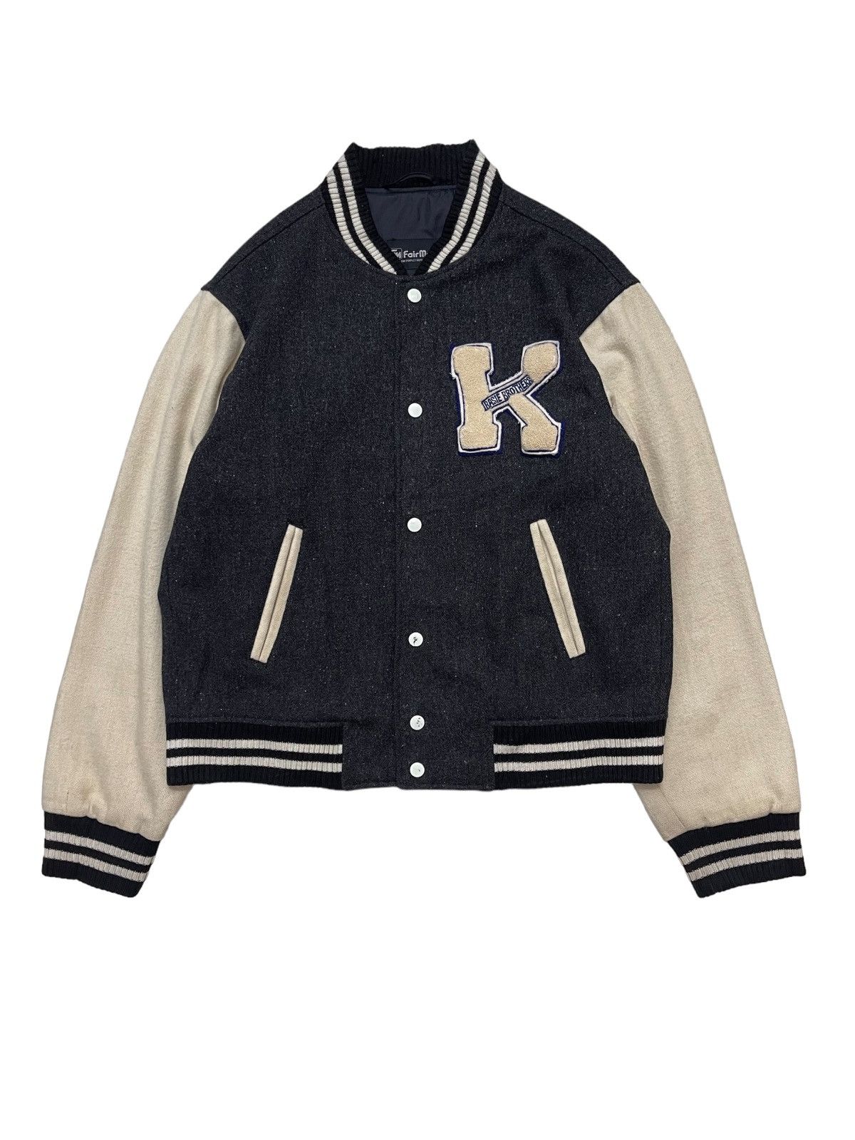 Japanese Brand Vintage Fairmont Varsity Jacket Size US L / EU 52-54 / 3 - 1 Thumbnail