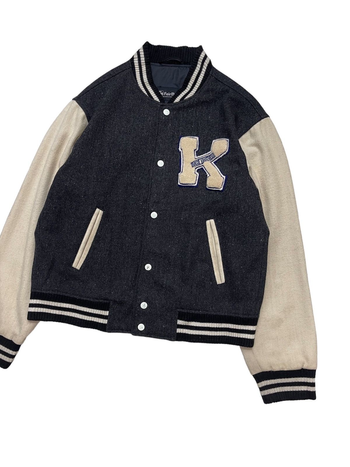 Japanese Brand Vintage Fairmont Varsity Jacket Size US L / EU 52-54 / 3 - 5 Thumbnail