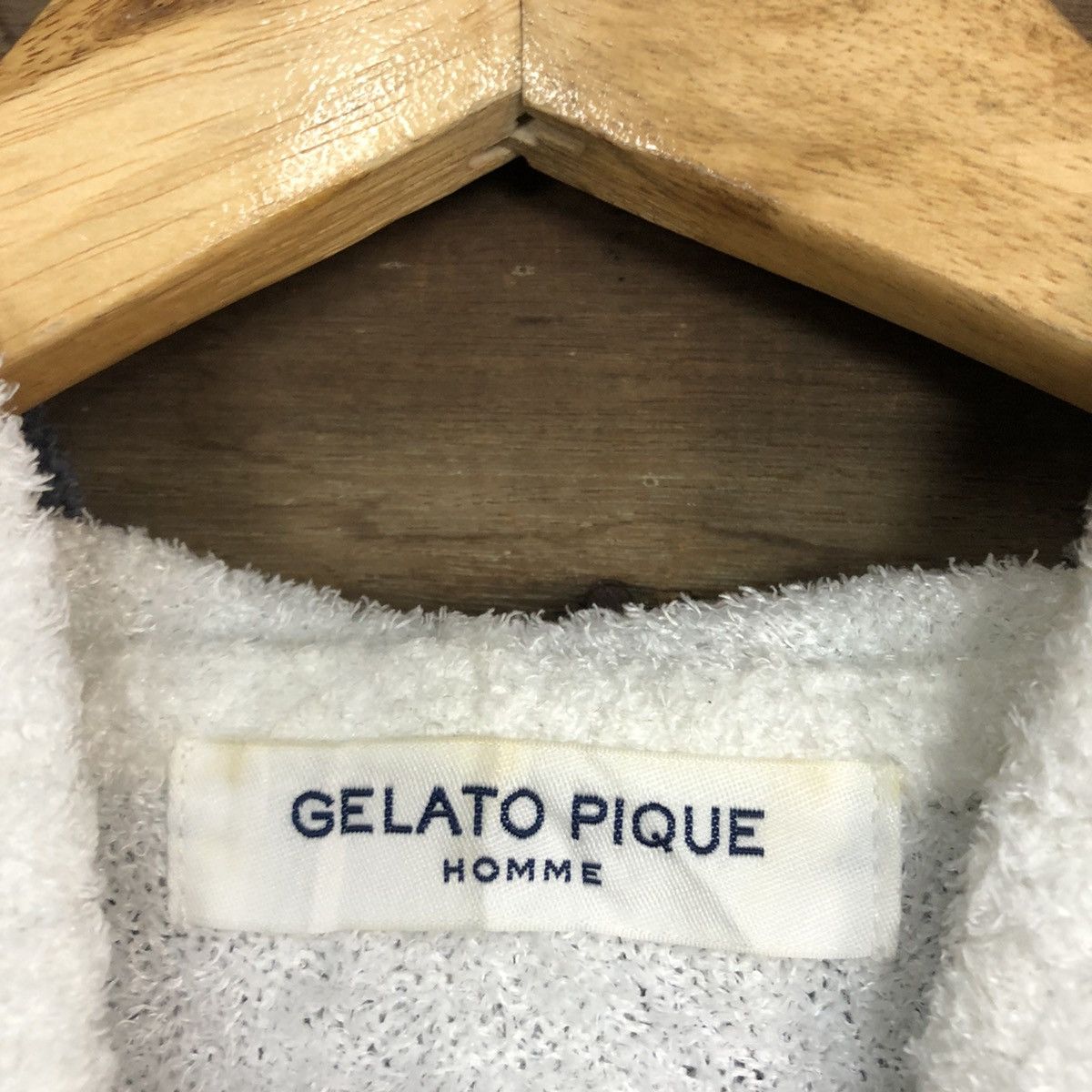Homespun Knitwear DLL Gelato Pique Stripe fleece Mohair shaggy Knitwear #c1045 Size US M / EU 48-50 / 2 - 8 Thumbnail