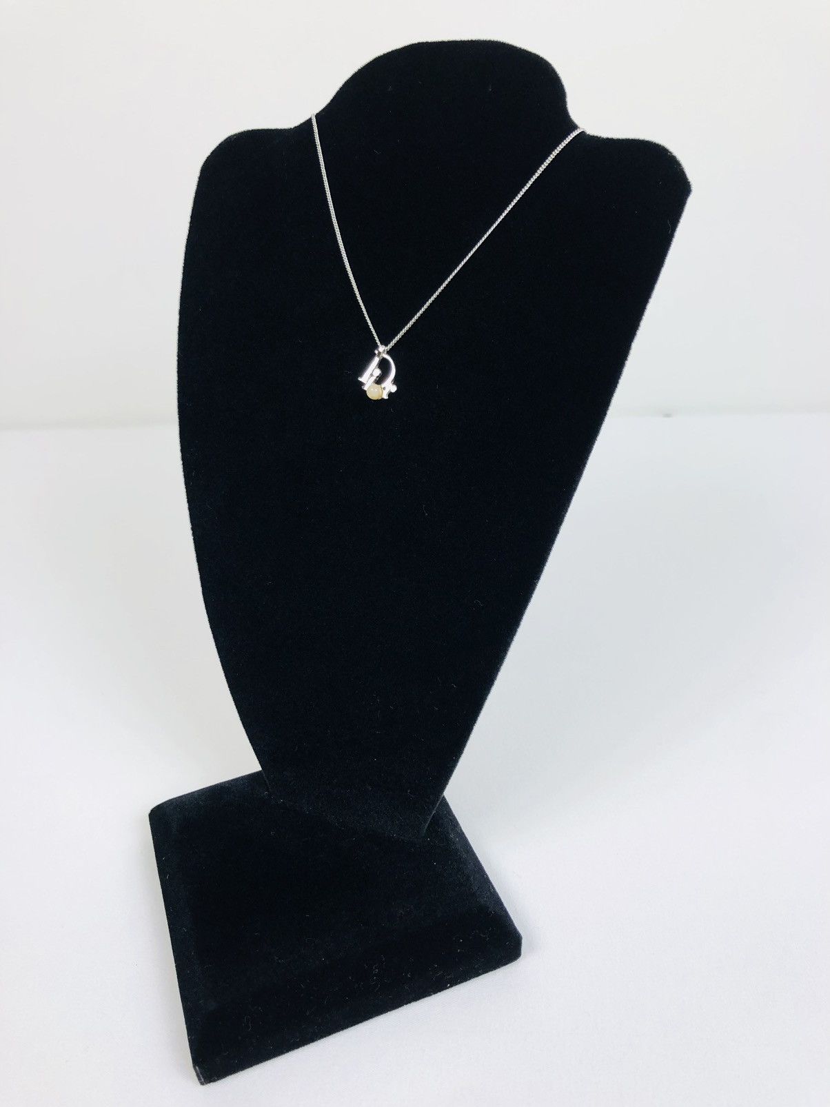 Dior Dior pearl logo necklace Size ONE SIZE - 1 Thumbnail