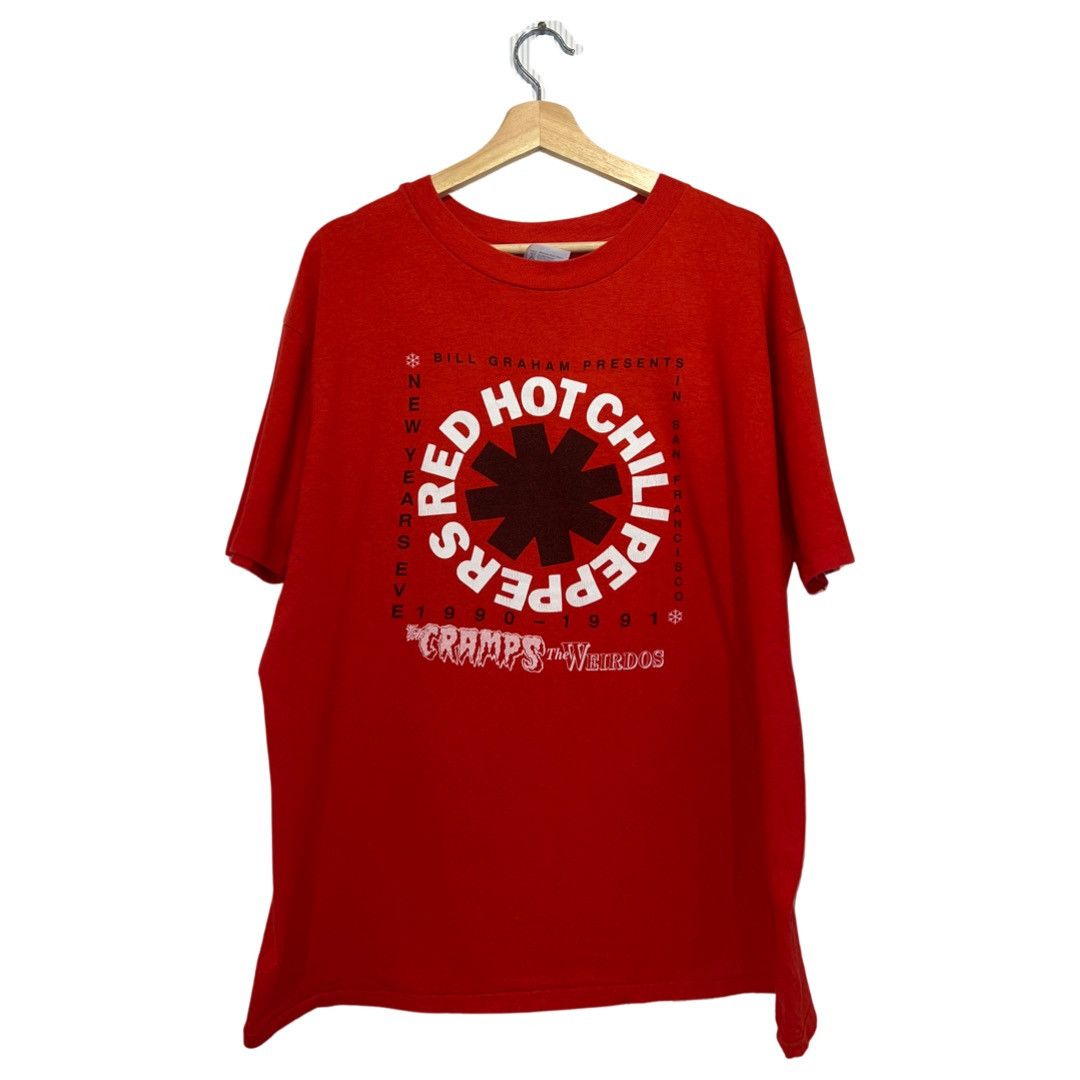 RED HOT CHILI PEPPERS 1996 ヴィンテージT RED HOT CHILI PEPPERS WORLD TOUR 1996 TEE BLACK