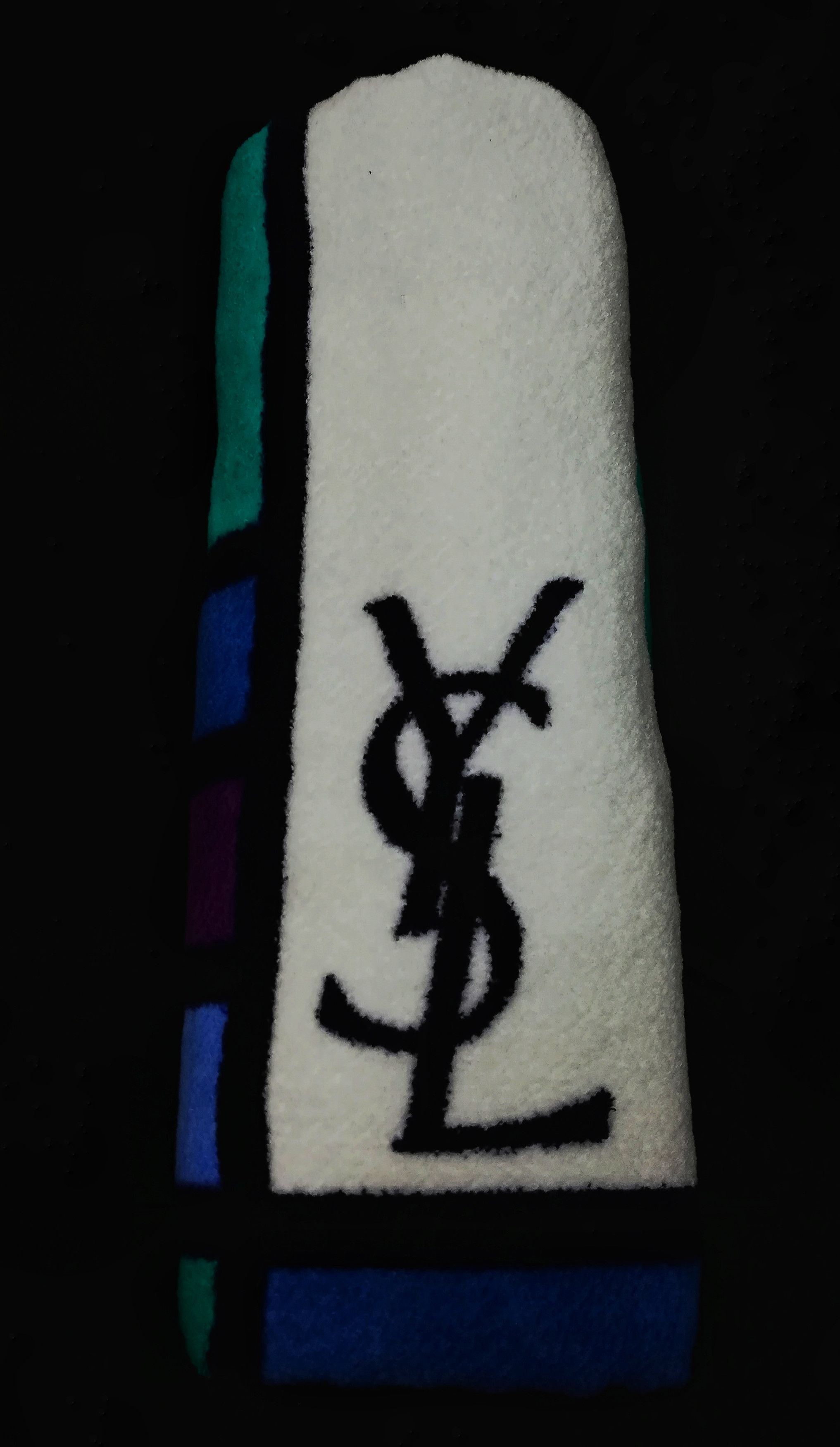 Vintage × Yves Saint Laurent 🔥Yves Saint Laurent Hand Towel H 45 × W 24 "inches🔥 Size ONE SIZE - 12 Thumbnail
