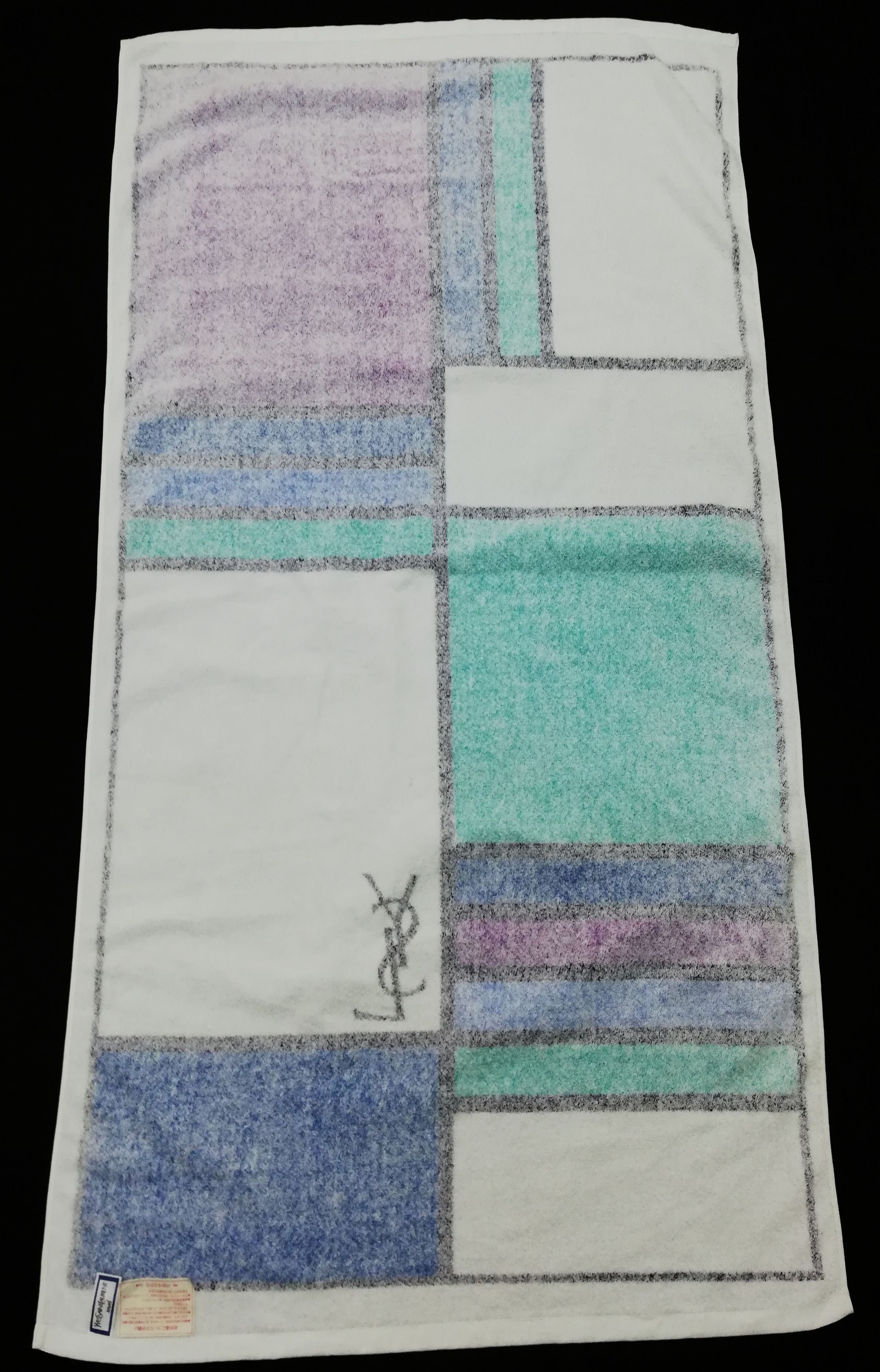 Vintage × Yves Saint Laurent 🔥Yves Saint Laurent Hand Towel H 45 × W 24 "inches🔥 Size ONE SIZE - 7 Thumbnail